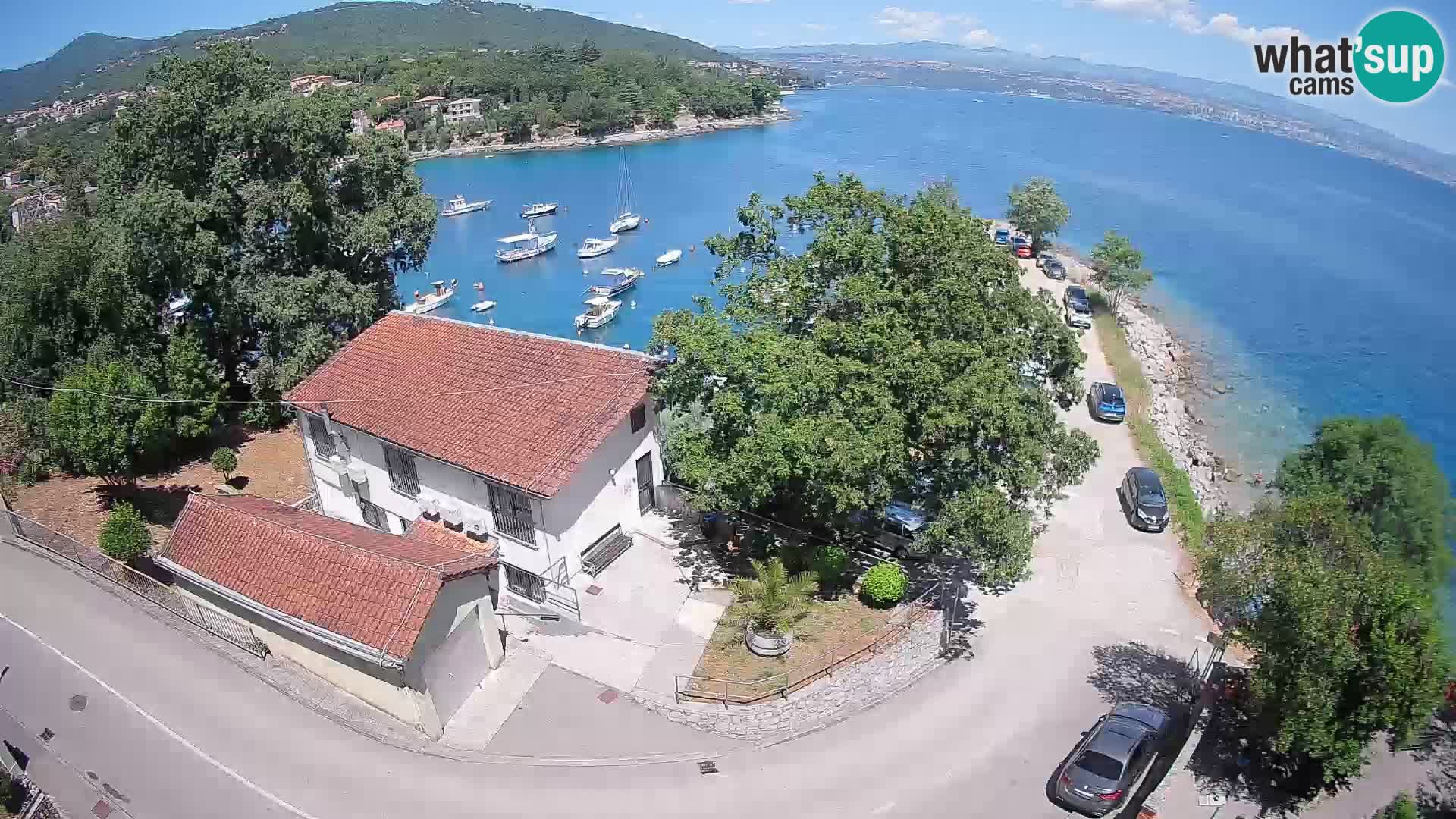 Webcam Ika Hafen – LIVE Blick auf den Hafen und die Lichter von Opatija