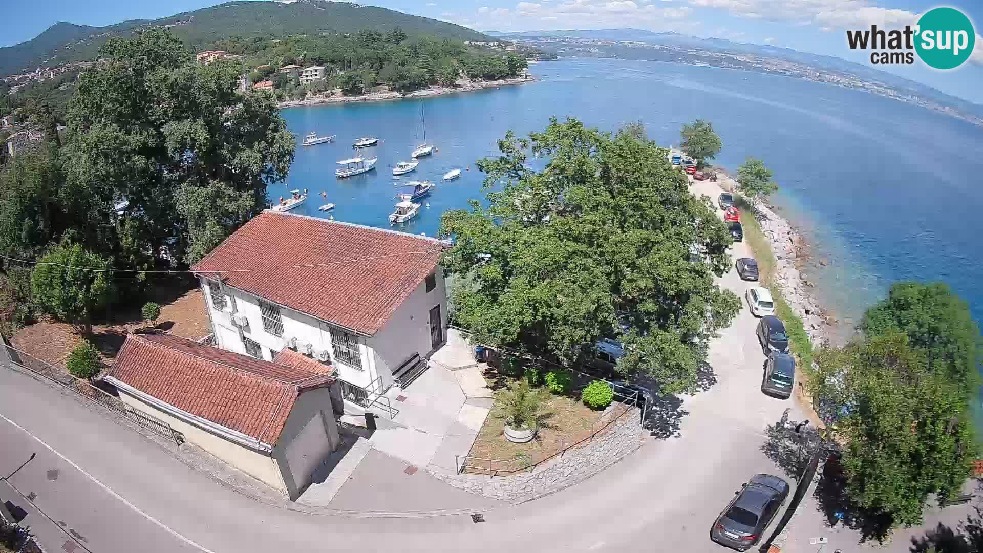 Webcam Ika Hafen – LIVE Blick auf den Hafen und die Lichter von Opatija