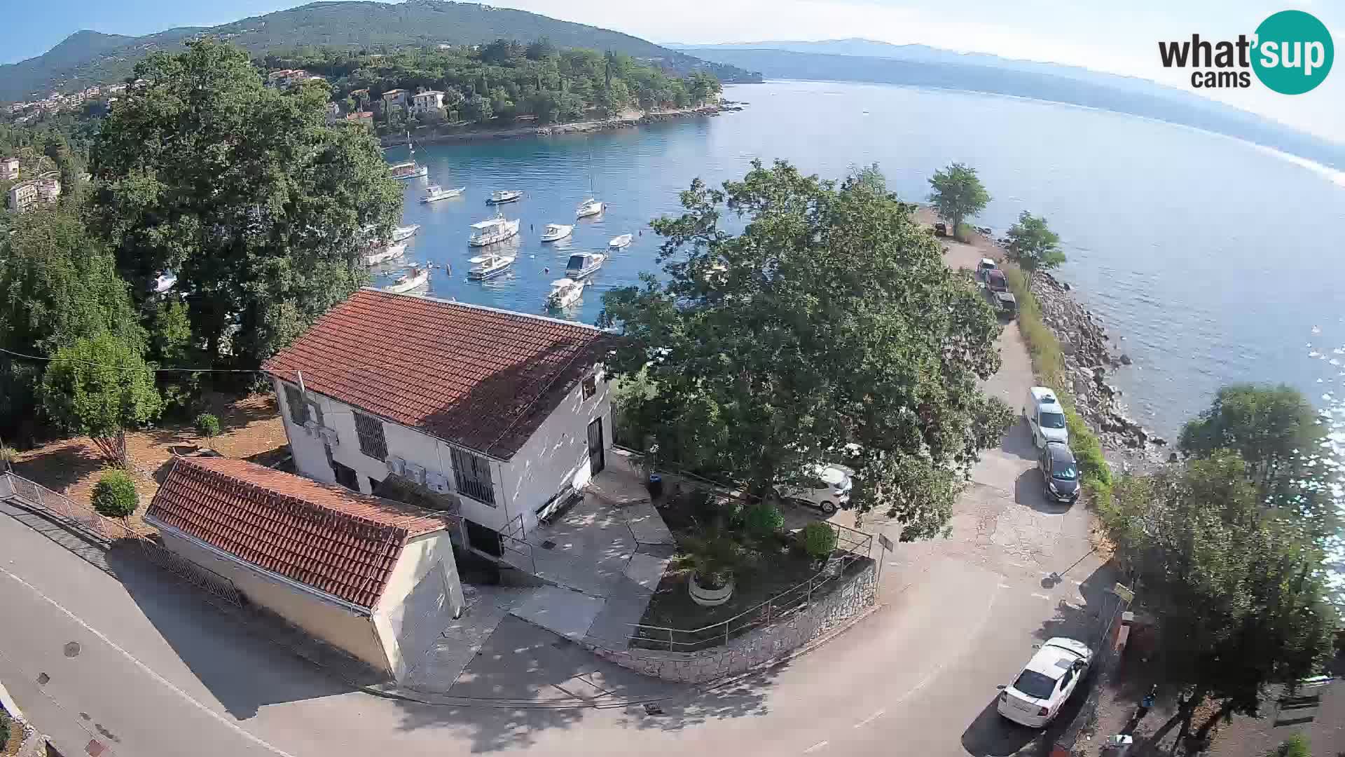 Webcam Ika Hafen – LIVE Blick auf den Hafen und die Lichter von Opatija