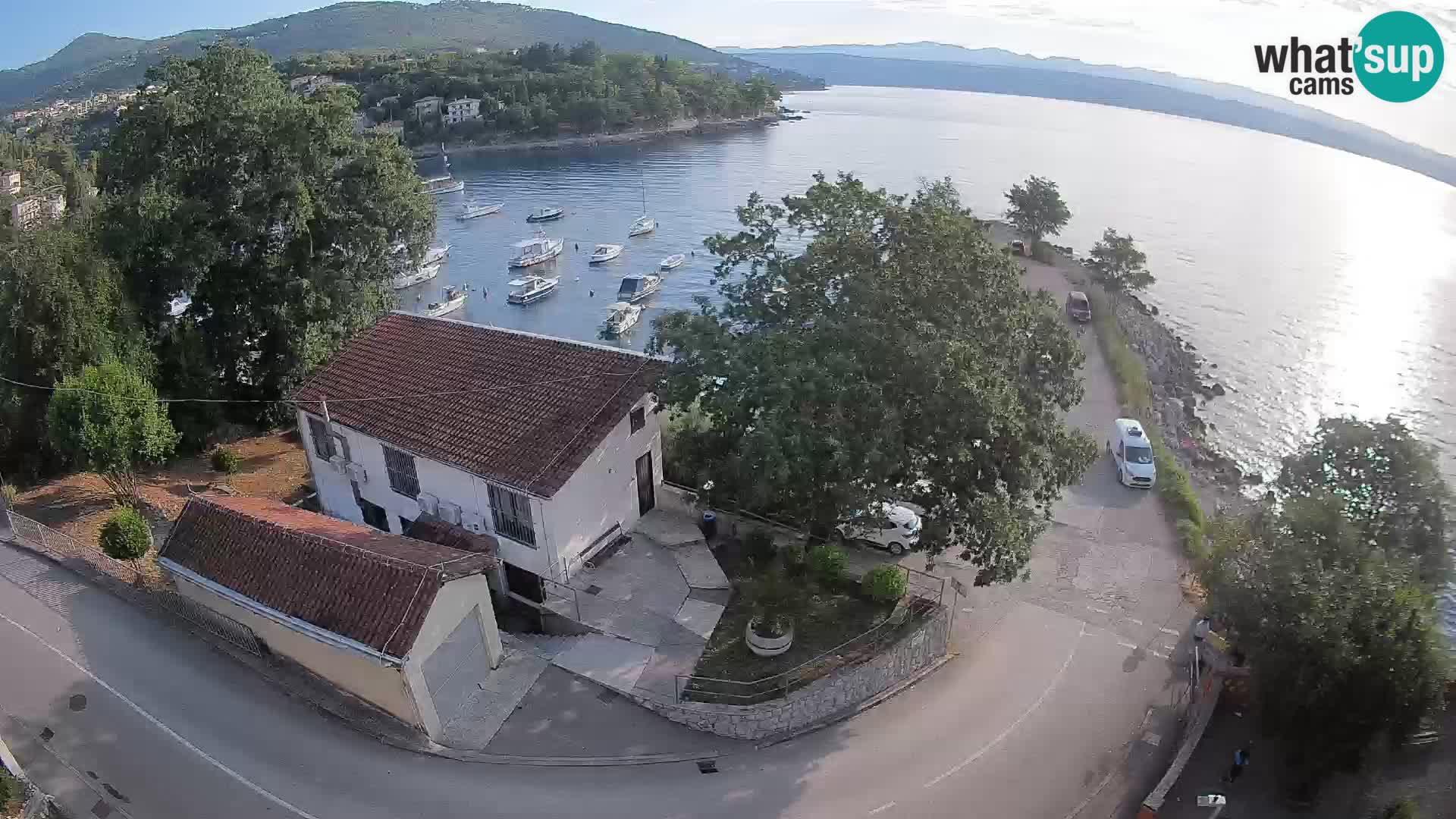 Webcam Ika Hafen – LIVE Blick auf den Hafen und die Lichter von Opatija