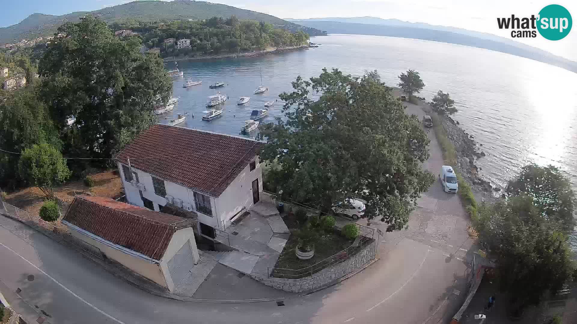 Webcam Ika Hafen – LIVE Blick auf den Hafen und die Lichter von Opatija