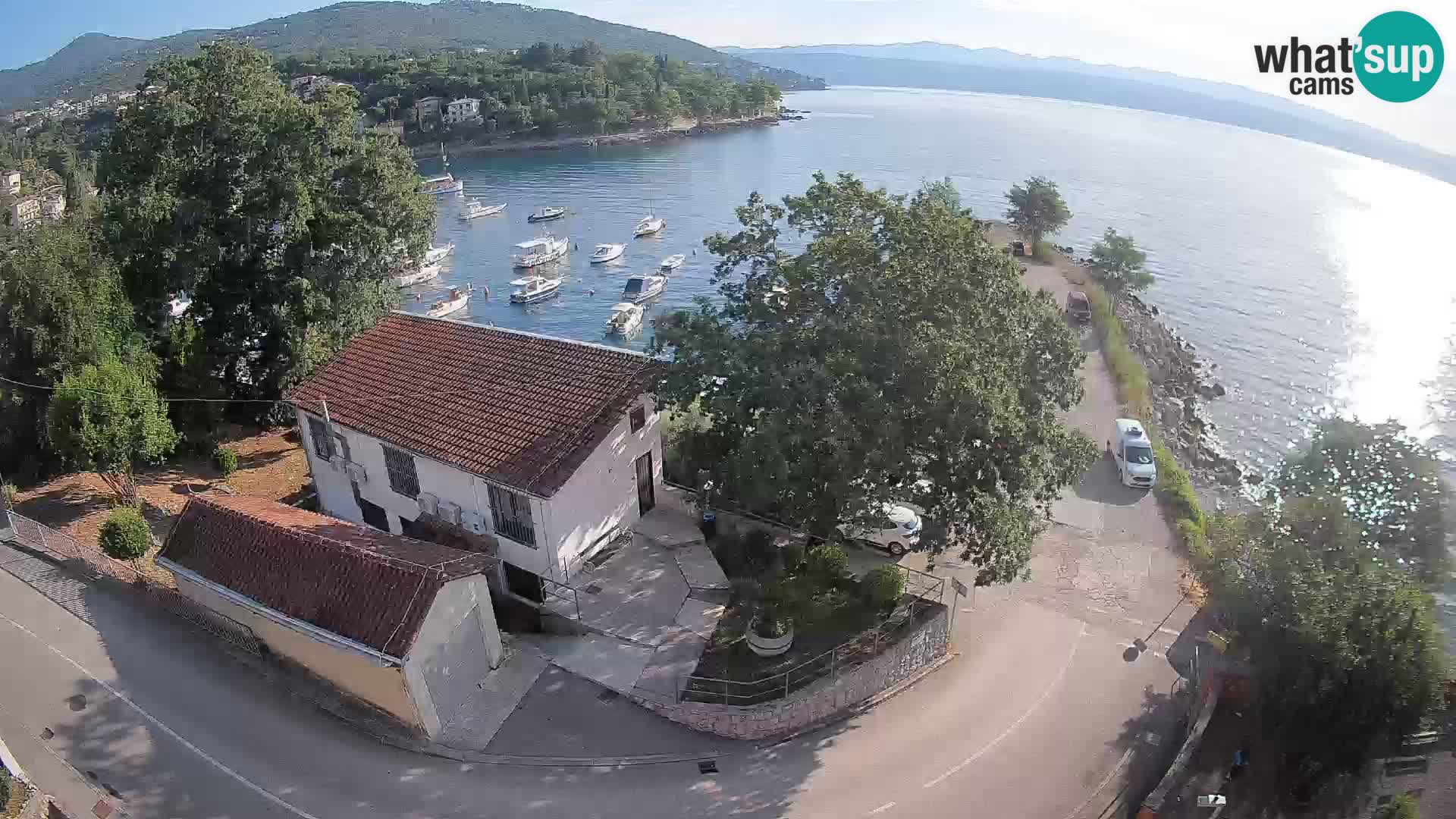 Webcam Ika Hafen – LIVE Blick auf den Hafen und die Lichter von Opatija