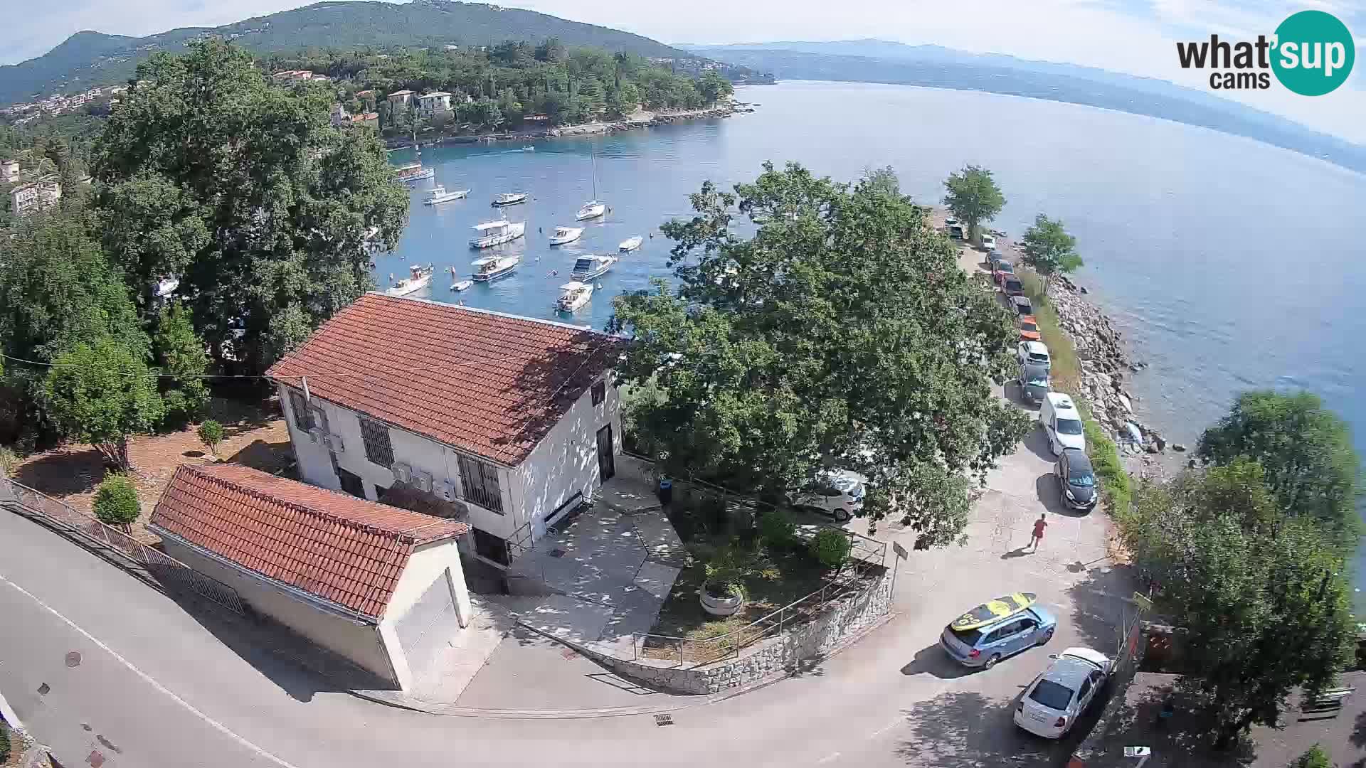 Ika Harbor Webcam – LIVE View of the Harbor and Opatija Lights