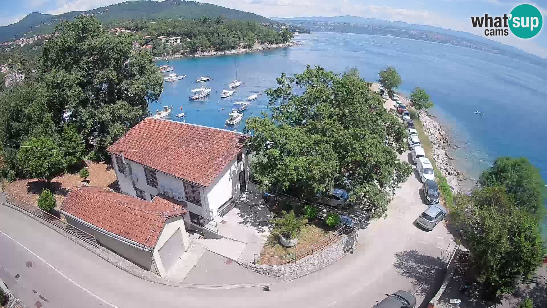 Webcam Ika Hafen – LIVE Blick auf den Hafen und die Lichter von Opatija