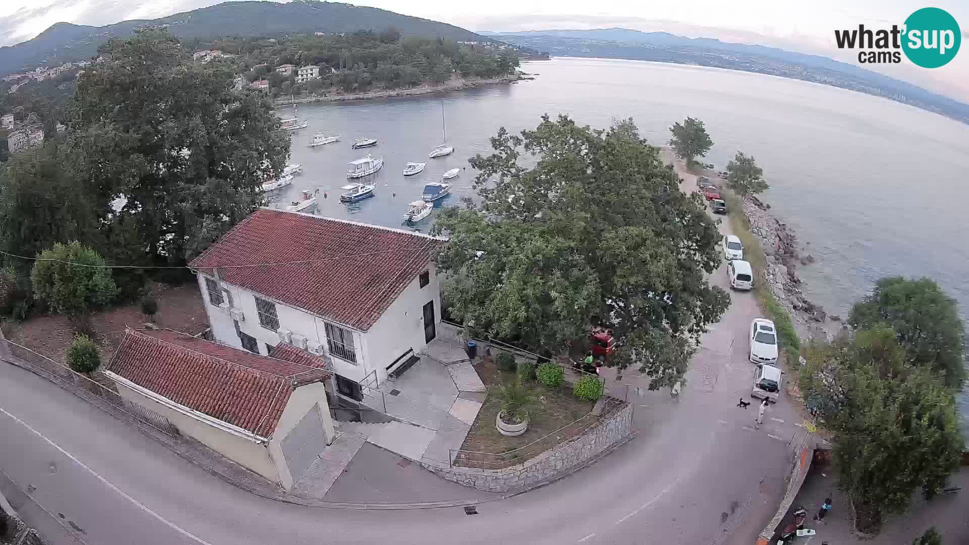 Webcam Ika Hafen – LIVE Blick auf den Hafen und die Lichter von Opatija