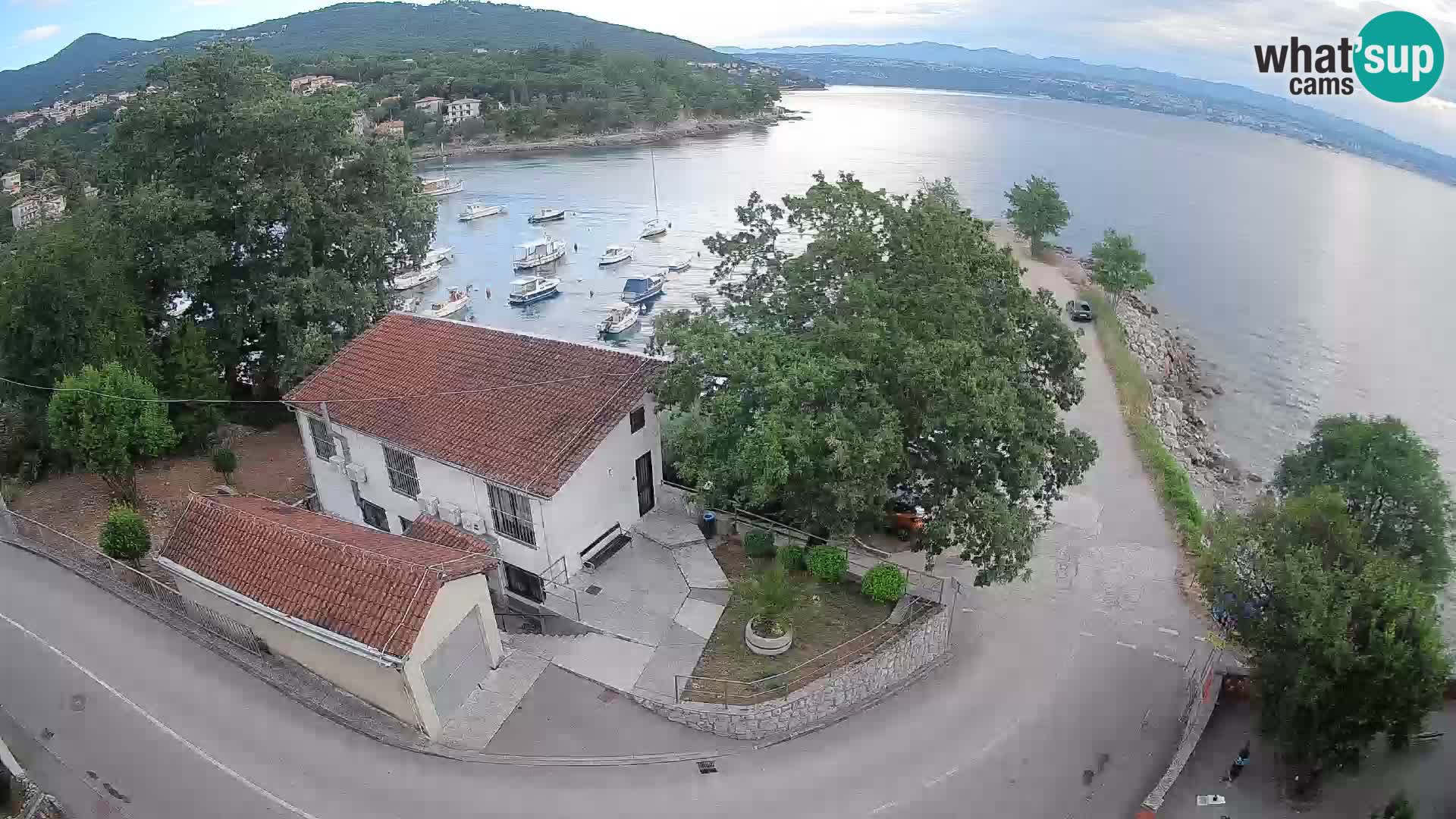 Webcam Ika Hafen – LIVE Blick auf den Hafen und die Lichter von Opatija