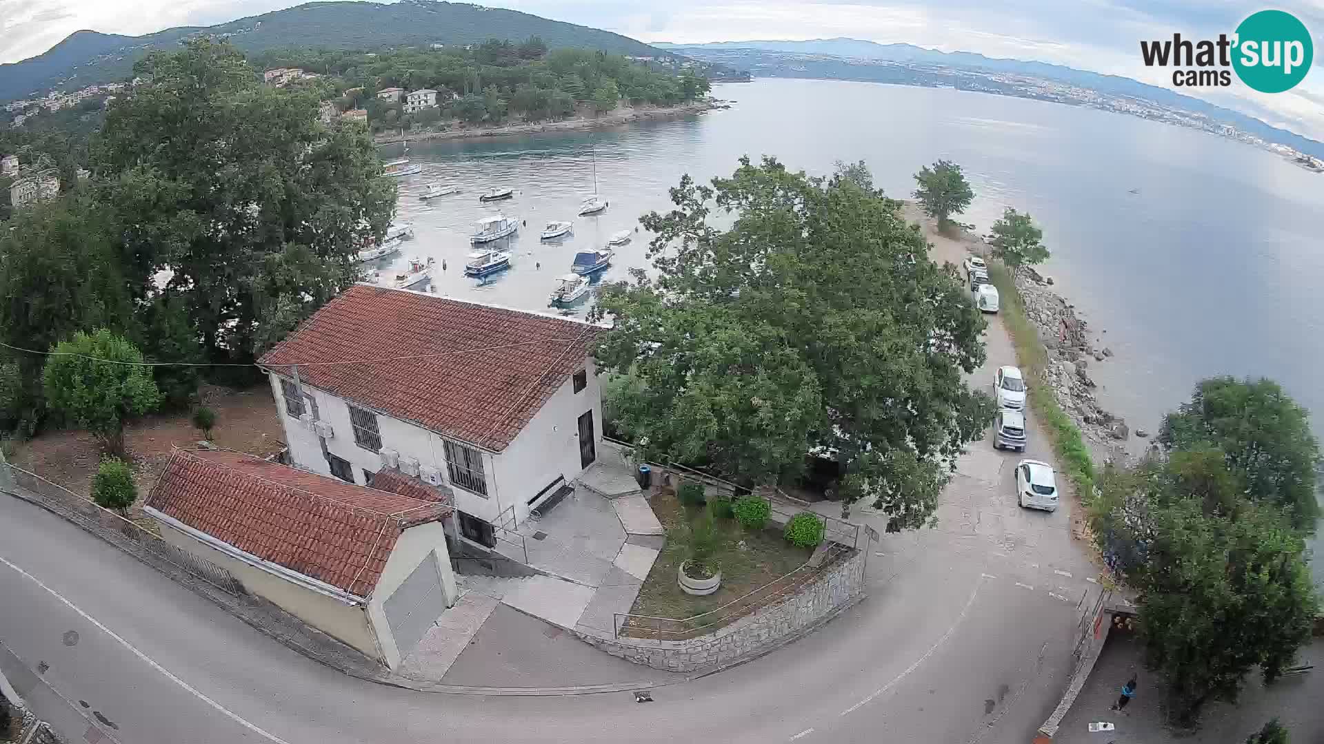 Webcam Ika Hafen – LIVE Blick auf den Hafen und die Lichter von Opatija