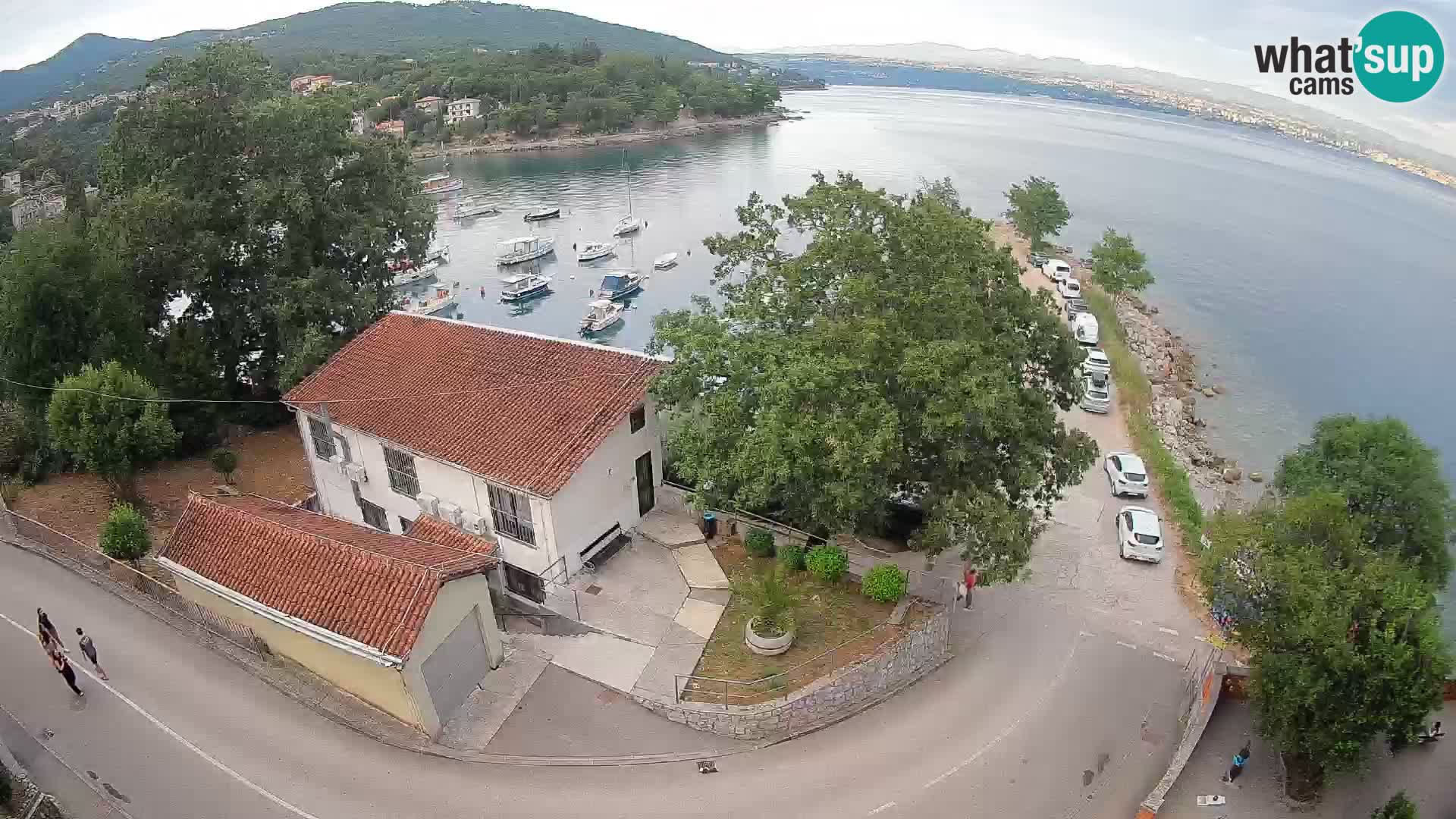 Webcam Ika Hafen – LIVE Blick auf den Hafen und die Lichter von Opatija