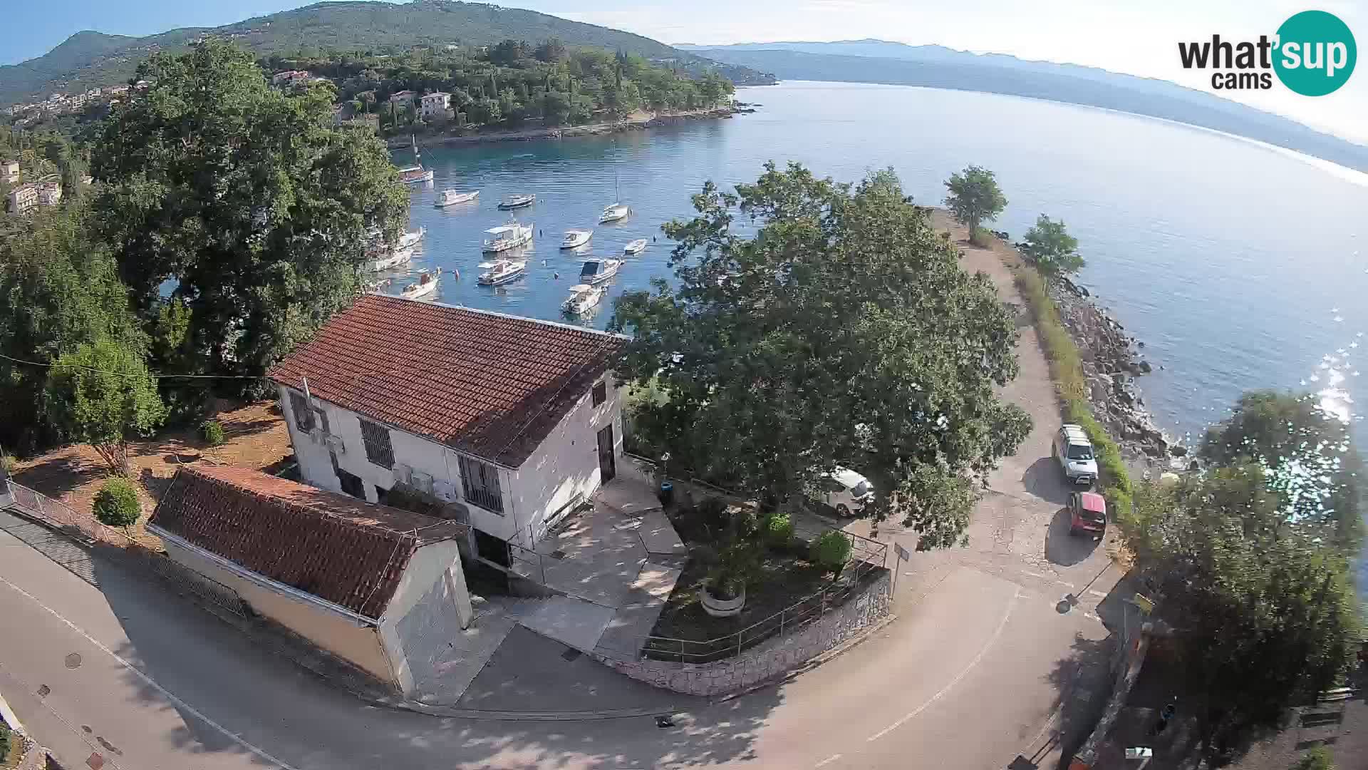 Webcam Ika Hafen – LIVE Blick auf den Hafen und die Lichter von Opatija