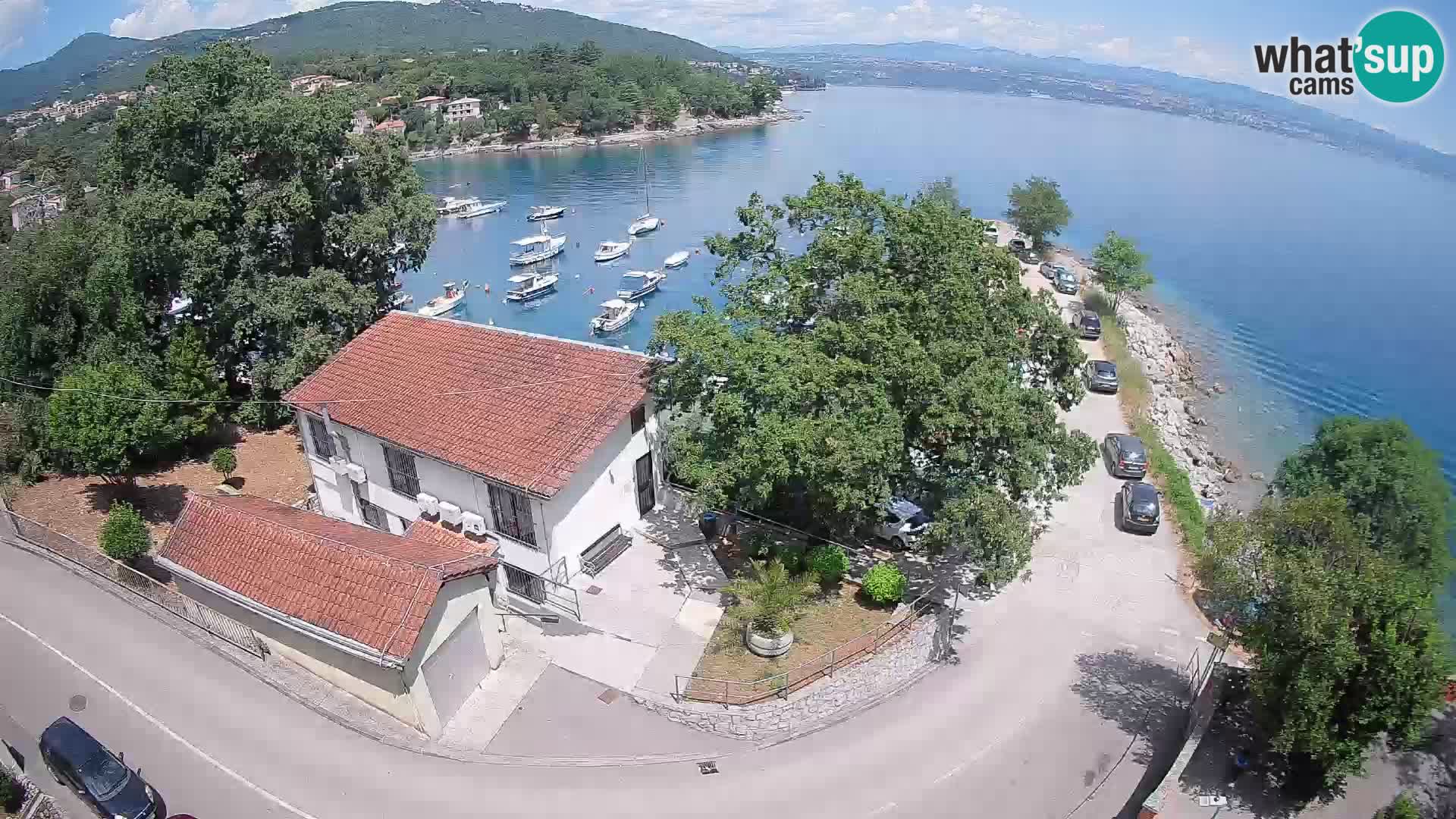 Webcam Ika Hafen – LIVE Blick auf den Hafen und die Lichter von Opatija