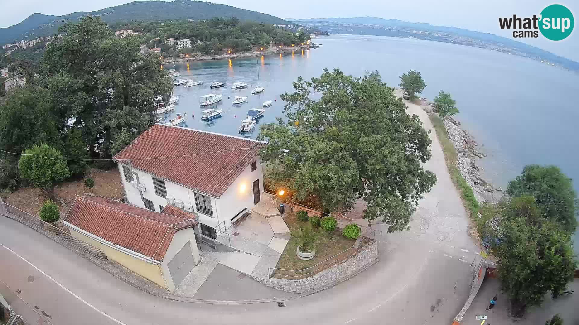 Webcam Ika Hafen – LIVE Blick auf den Hafen und die Lichter von Opatija