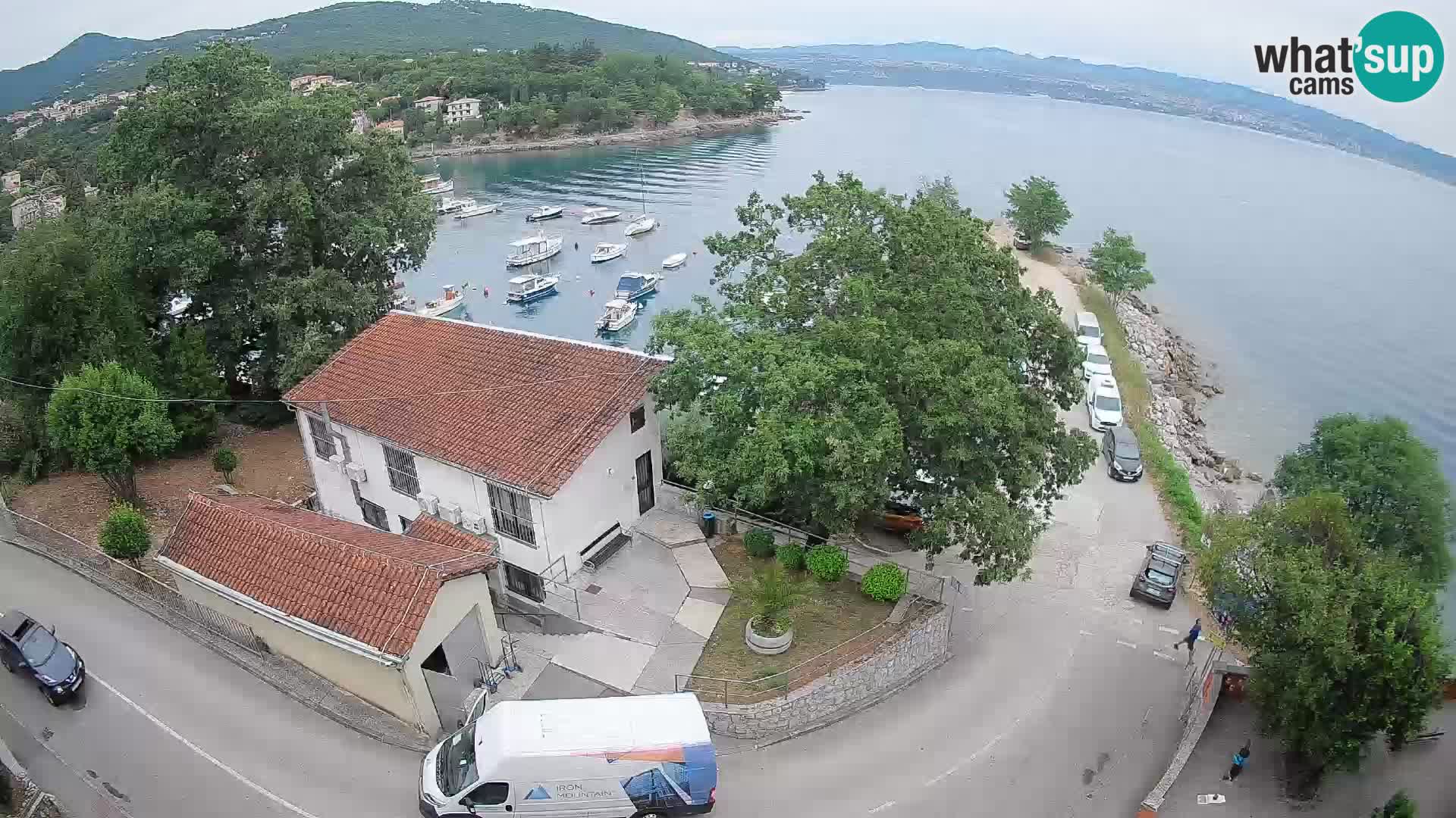 Webcam port d’Ika – Vue en direct et lumières d’Opatija