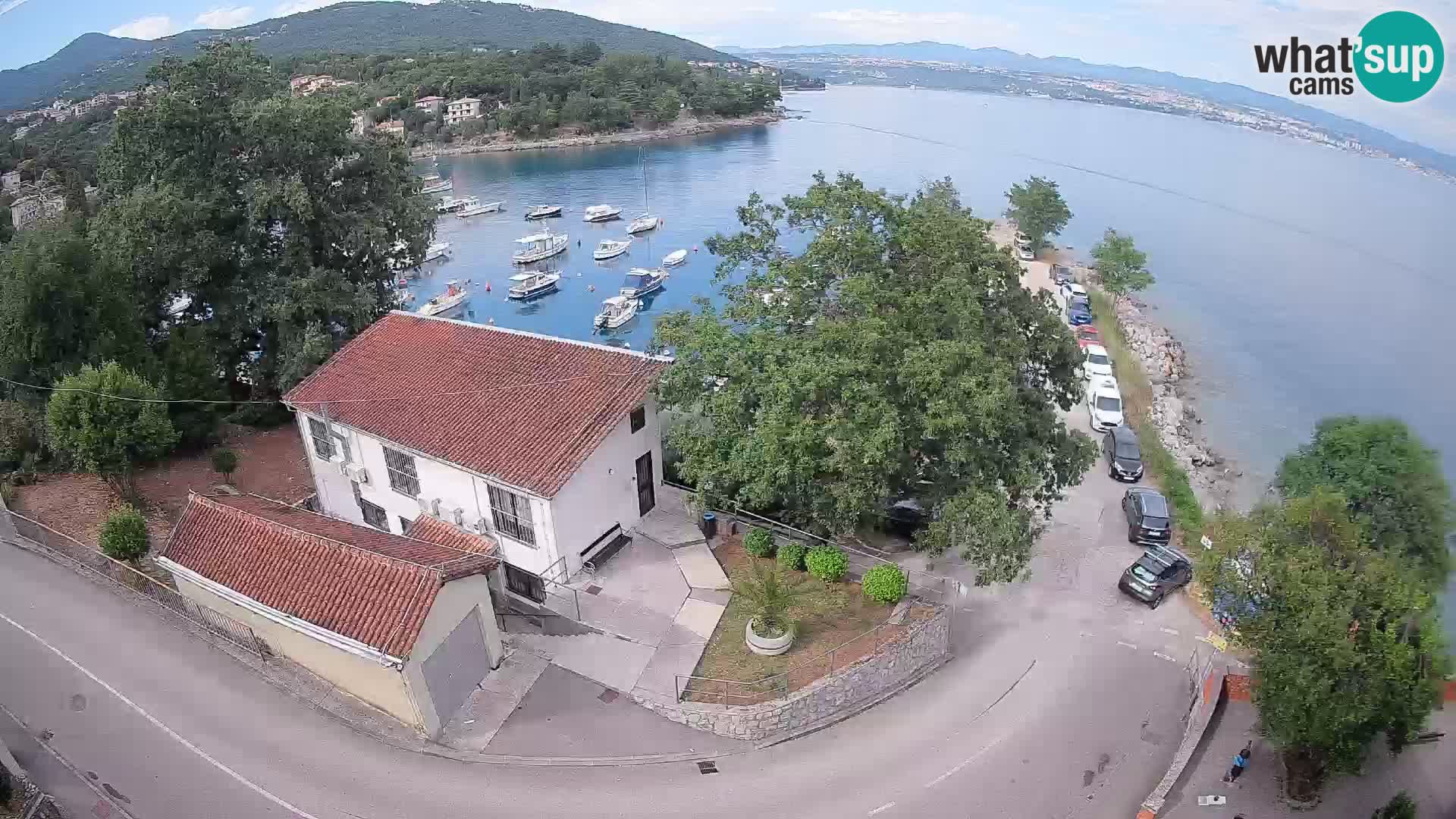 Webcam Ika Hafen – LIVE Blick auf den Hafen und die Lichter von Opatija