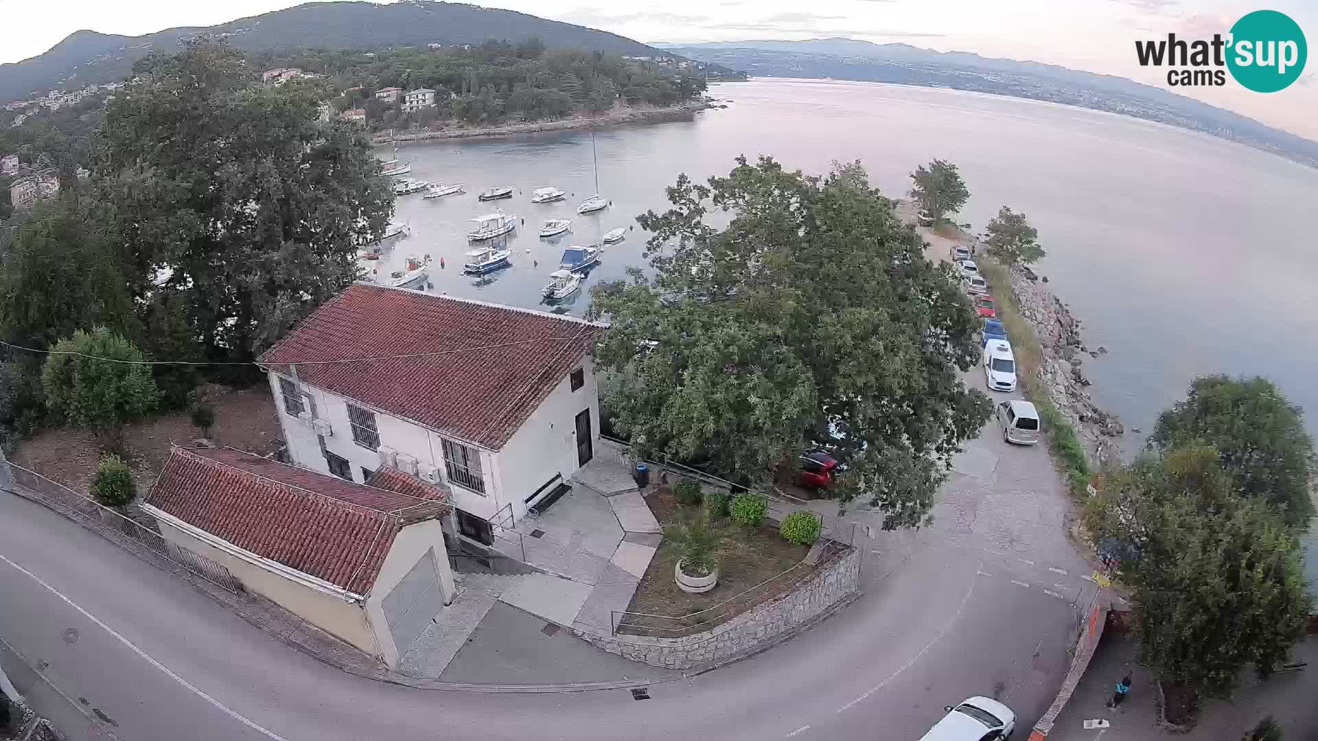 Webcam Ika Hafen – LIVE Blick auf den Hafen und die Lichter von Opatija