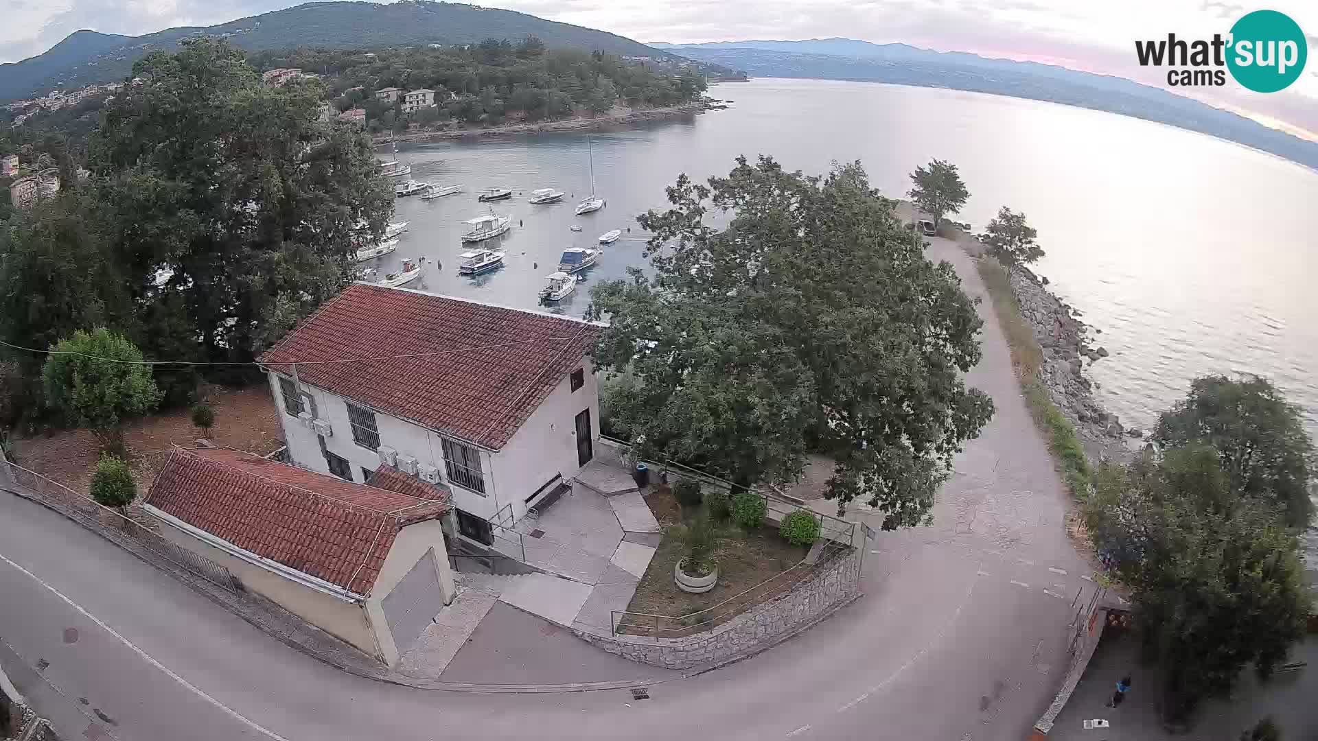 Webcam Ika Hafen – LIVE Blick auf den Hafen und die Lichter von Opatija
