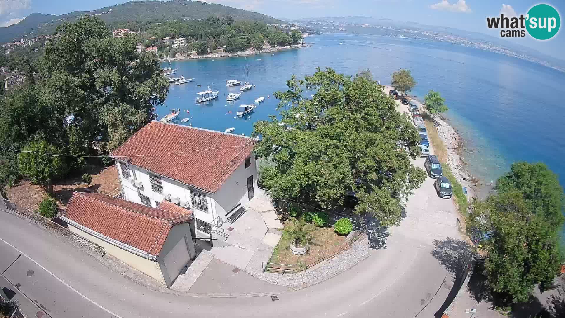 Webcam Ika Hafen – LIVE Blick auf den Hafen und die Lichter von Opatija