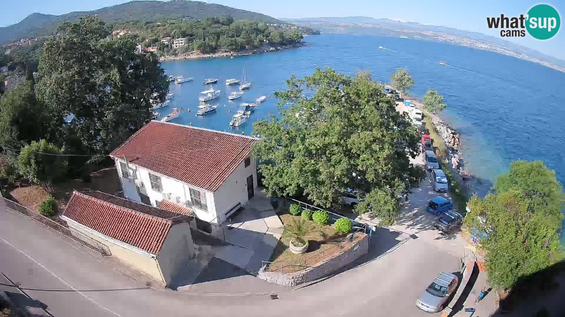 Webcam Ika Hafen – LIVE Blick auf den Hafen und die Lichter von Opatija