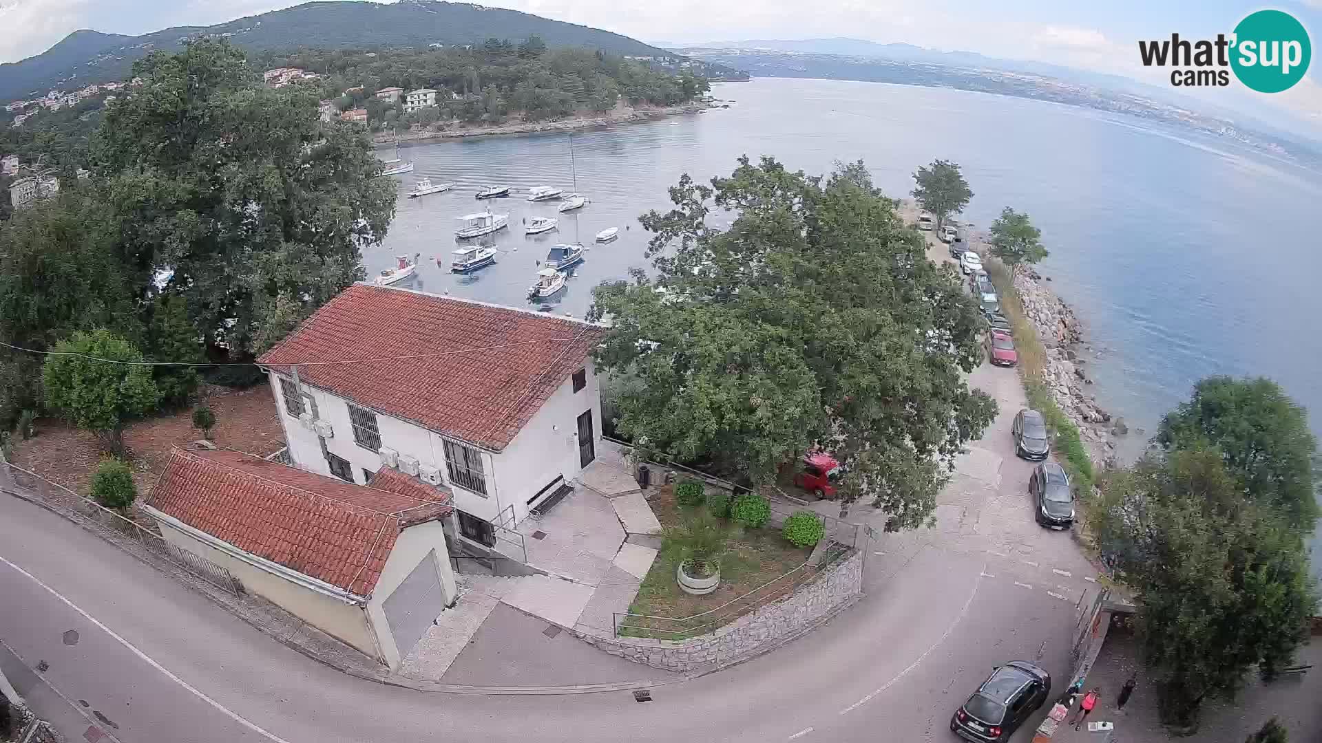 Webcam Ika Hafen – LIVE Blick auf den Hafen und die Lichter von Opatija