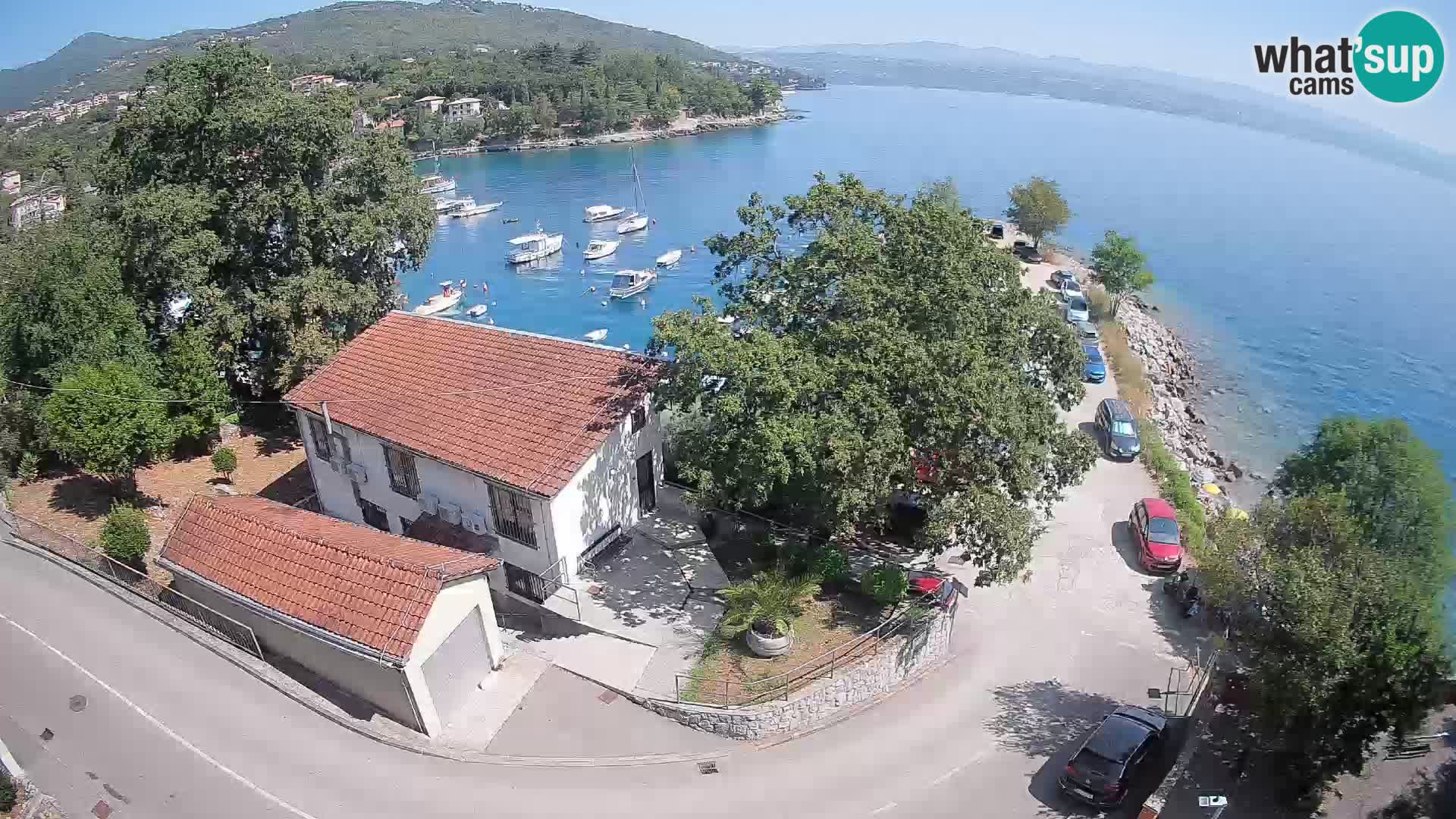 Webcam Ika Hafen – LIVE Blick auf den Hafen und die Lichter von Opatija