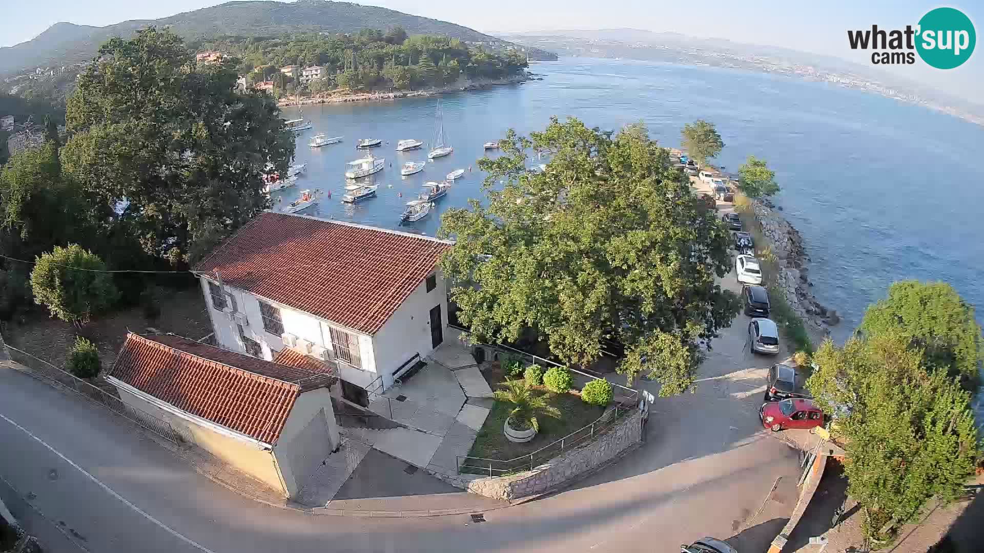 Webcam Ika Hafen – LIVE Blick auf den Hafen und die Lichter von Opatija