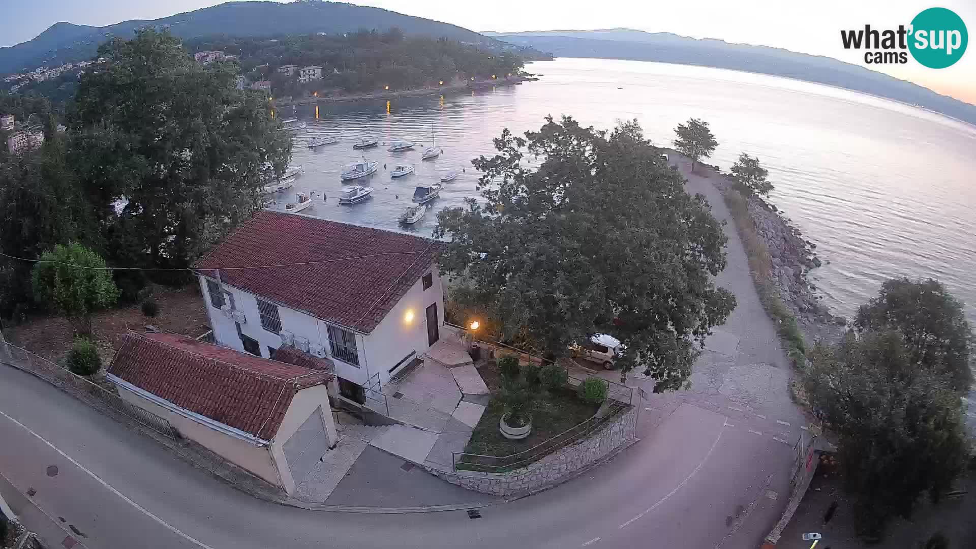 Webcam Ika Hafen – LIVE Blick auf den Hafen und die Lichter von Opatija