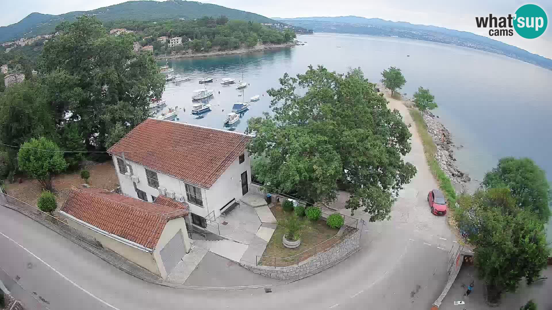Webcam Ika Hafen – LIVE Blick auf den Hafen und die Lichter von Opatija