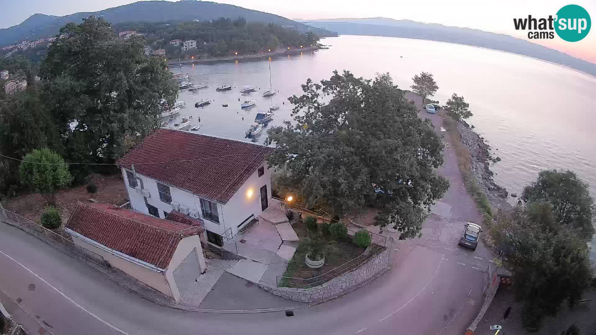 Webcam Ika Hafen – LIVE Blick auf den Hafen und die Lichter von Opatija