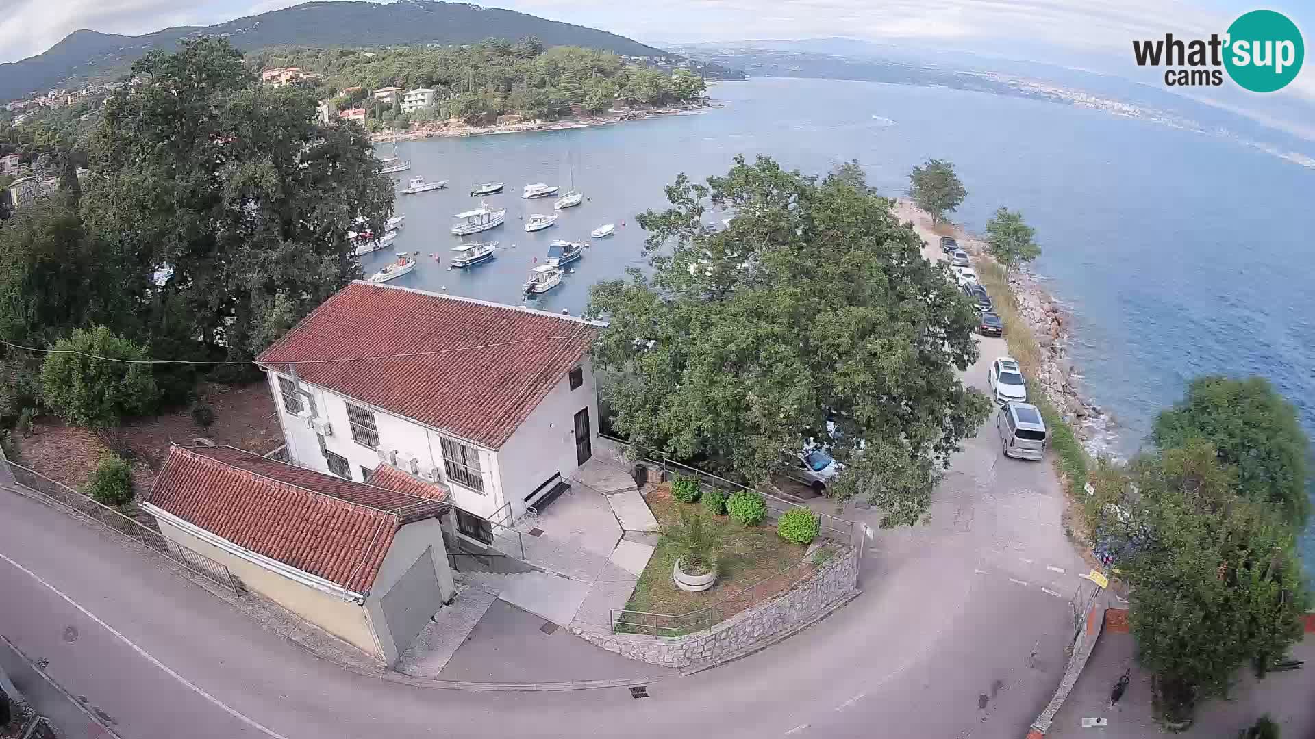 Webcam Ika Hafen – LIVE Blick auf den Hafen und die Lichter von Opatija