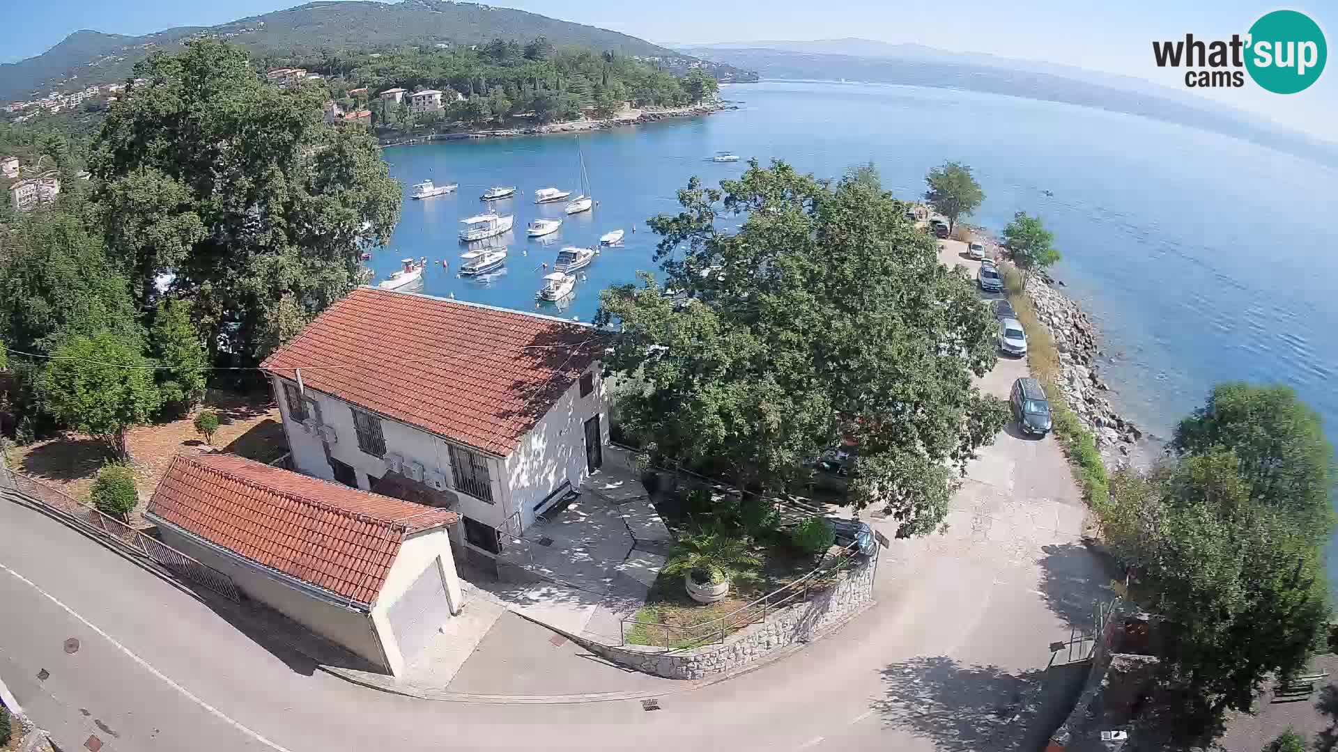 Webcam Ika Hafen – LIVE Blick auf den Hafen und die Lichter von Opatija
