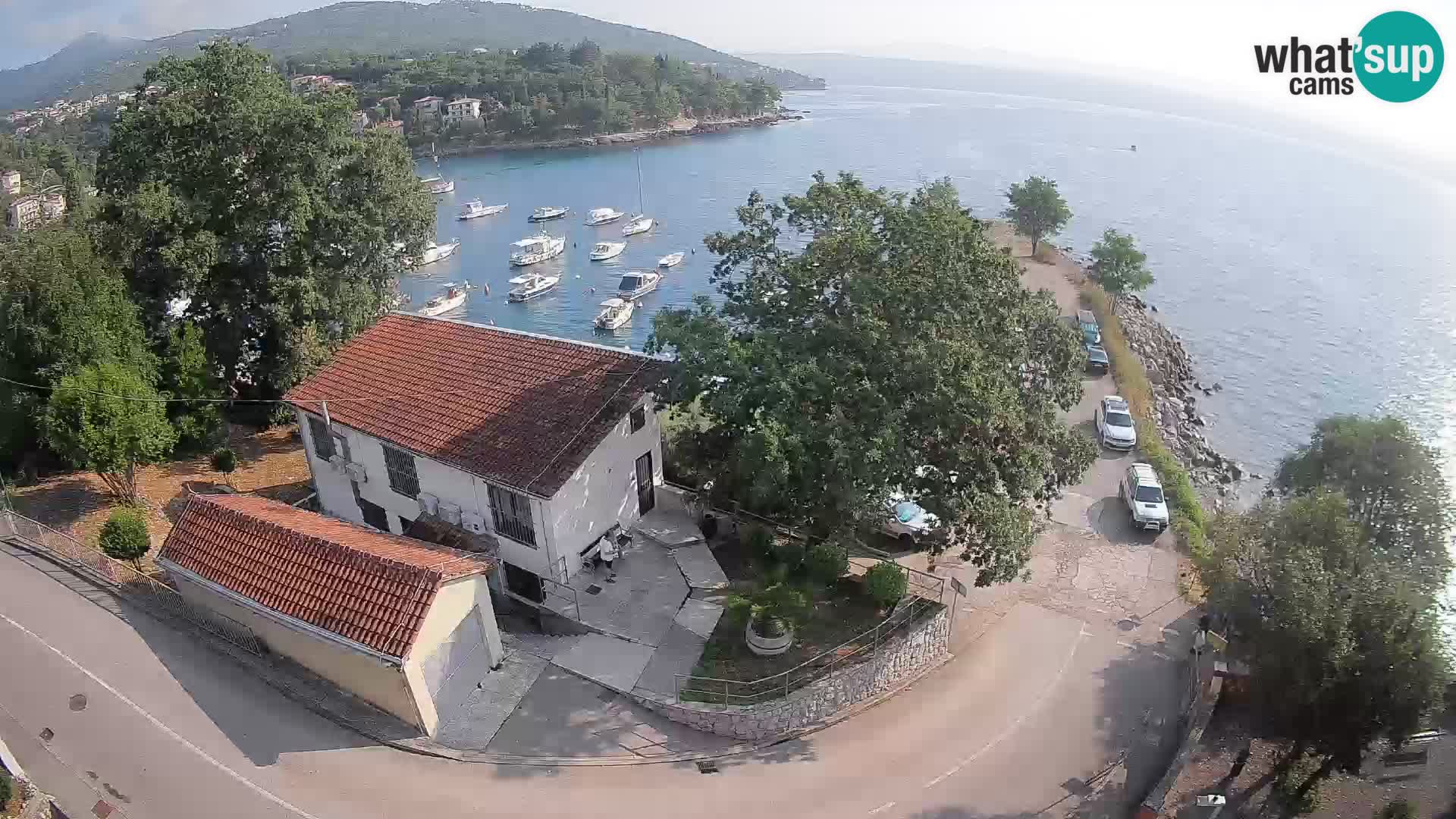 Webcam Ika Hafen – LIVE Blick auf den Hafen und die Lichter von Opatija