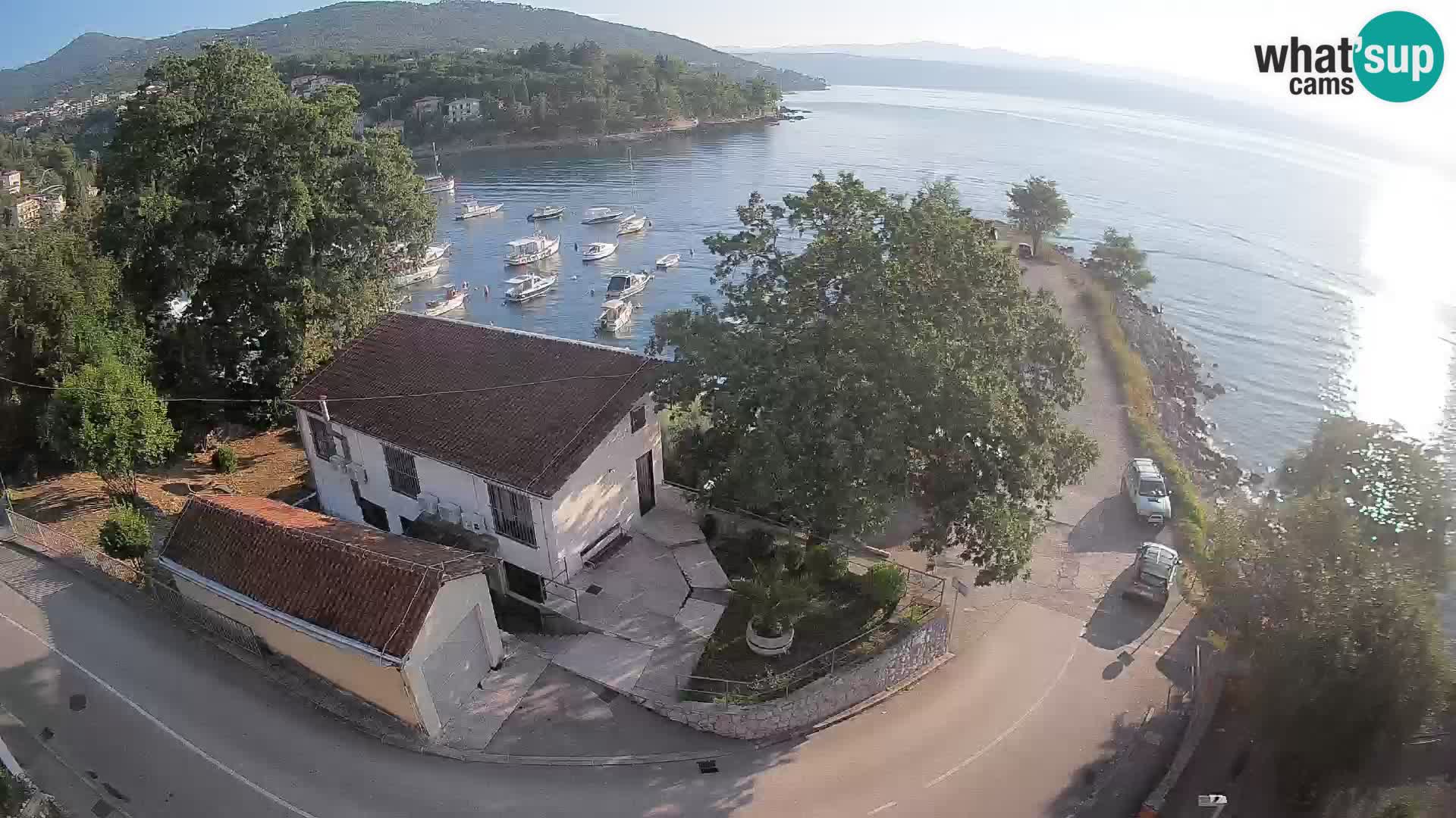 Webcam Ika Hafen – LIVE Blick auf den Hafen und die Lichter von Opatija