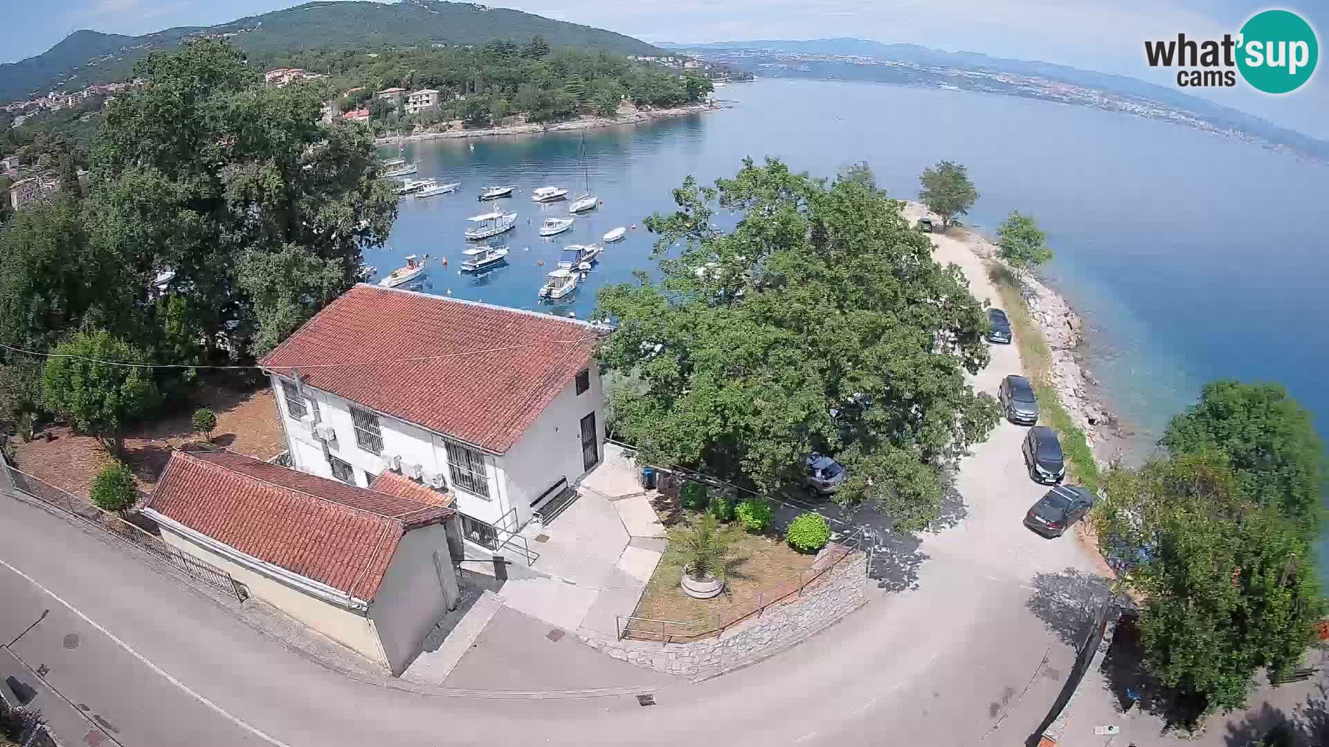 Webcam Ika Hafen – LIVE Blick auf den Hafen und die Lichter von Opatija
