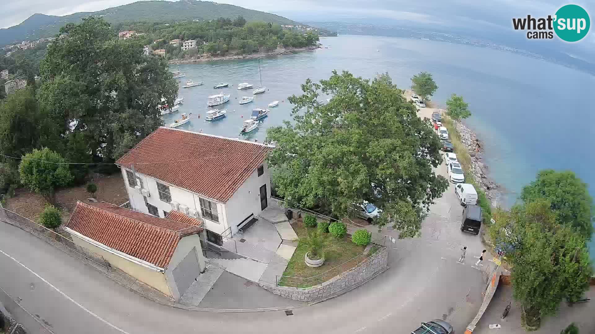 Webcam Ika Hafen – LIVE Blick auf den Hafen und die Lichter von Opatija