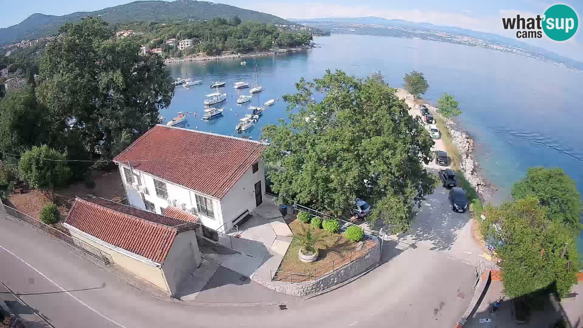 Webcam Ika Hafen – LIVE Blick auf den Hafen und die Lichter von Opatija