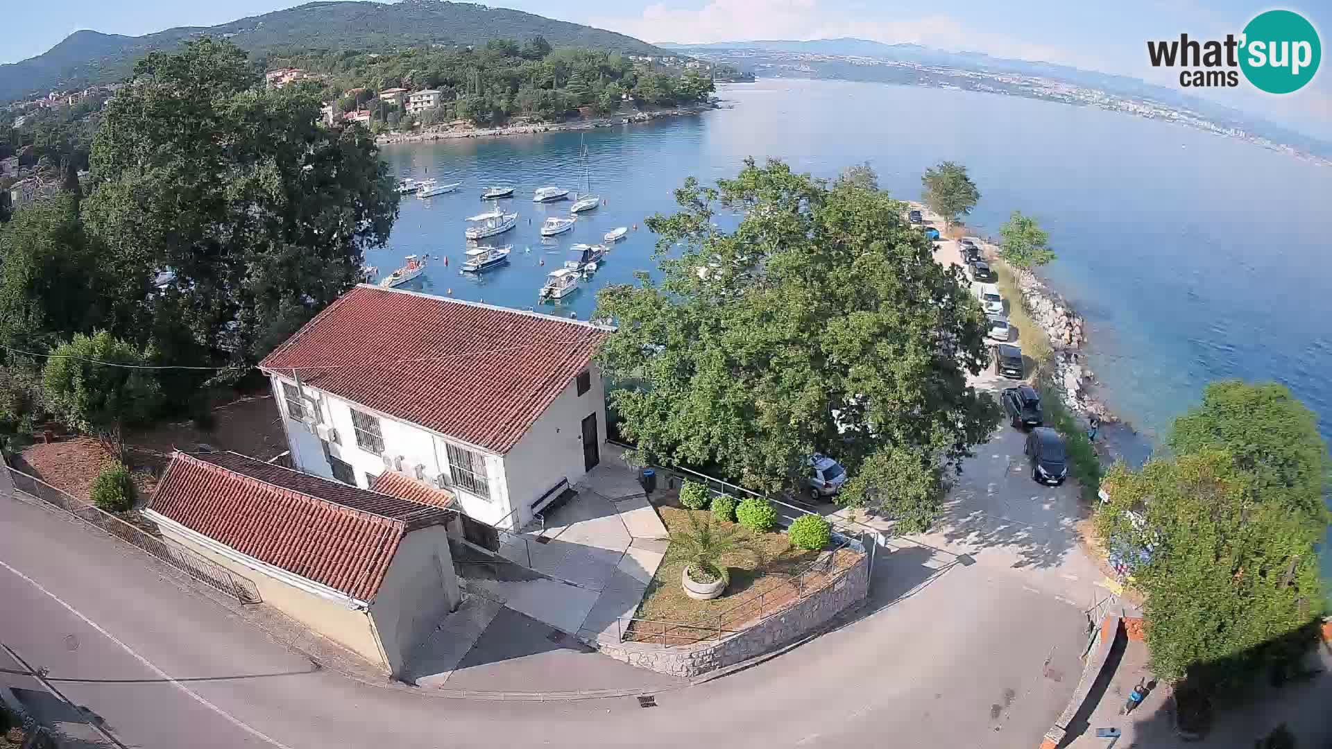 Webcam Ika Hafen – LIVE Blick auf den Hafen und die Lichter von Opatija