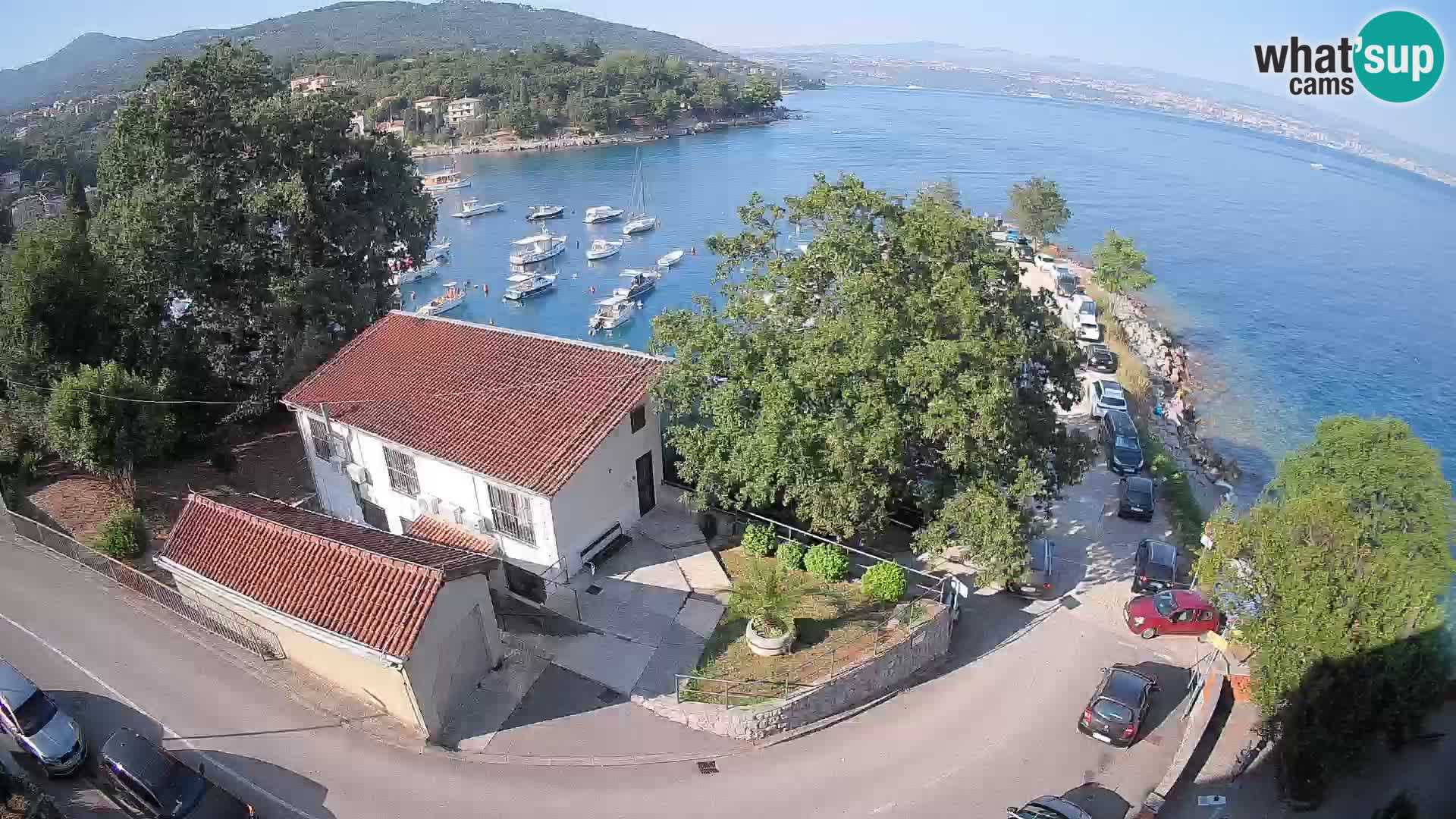 Webcam Ika Hafen – LIVE Blick auf den Hafen und die Lichter von Opatija