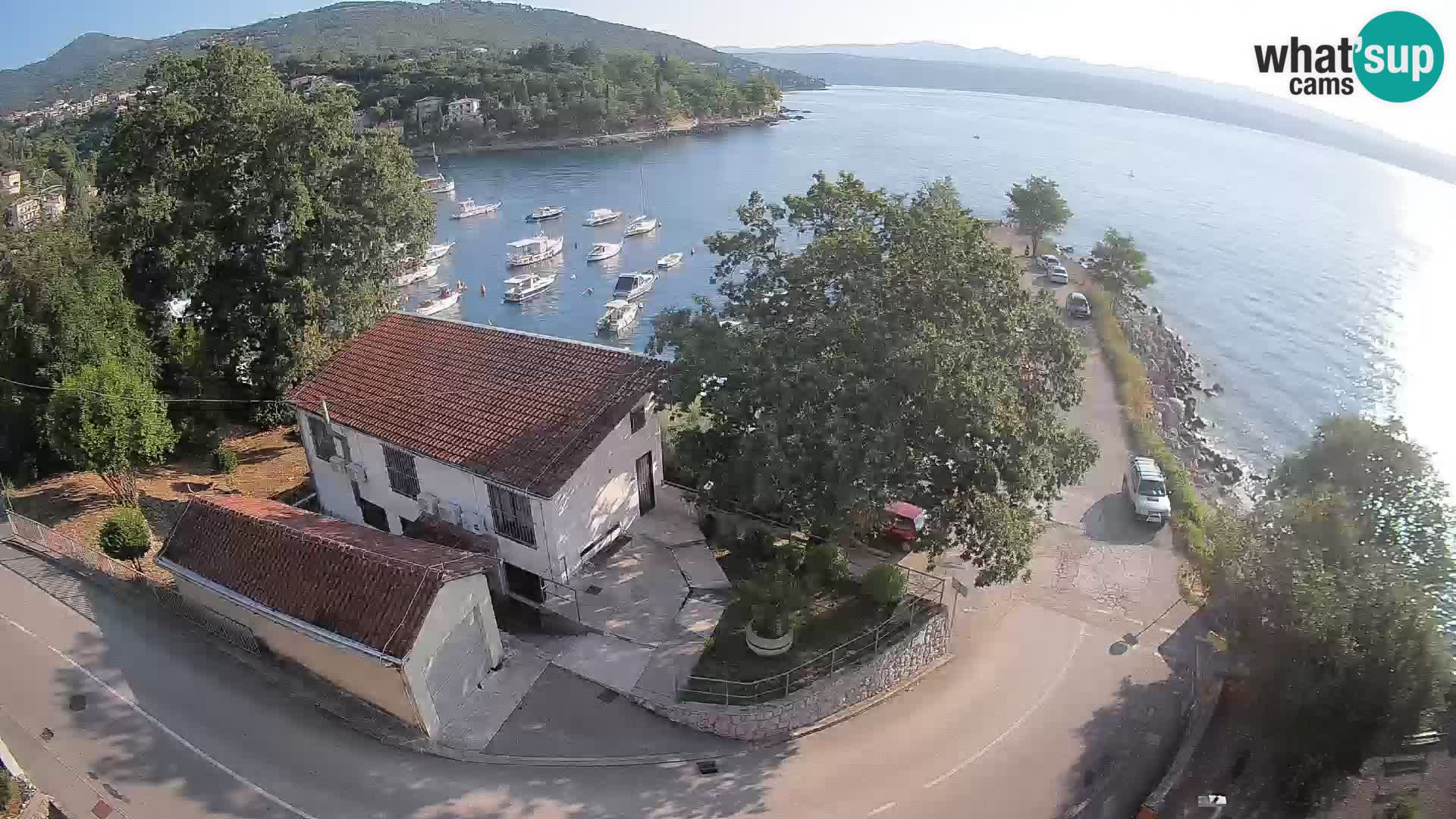 Webcam Ika Hafen – LIVE Blick auf den Hafen und die Lichter von Opatija