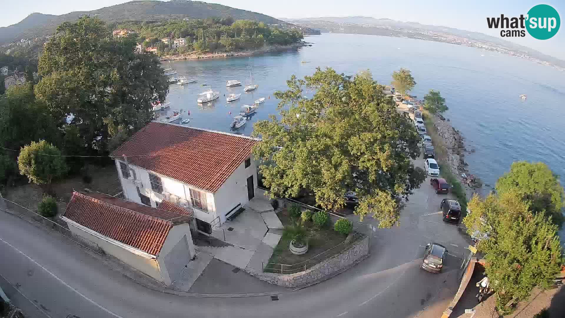 Webcam Ika Hafen – LIVE Blick auf den Hafen und die Lichter von Opatija