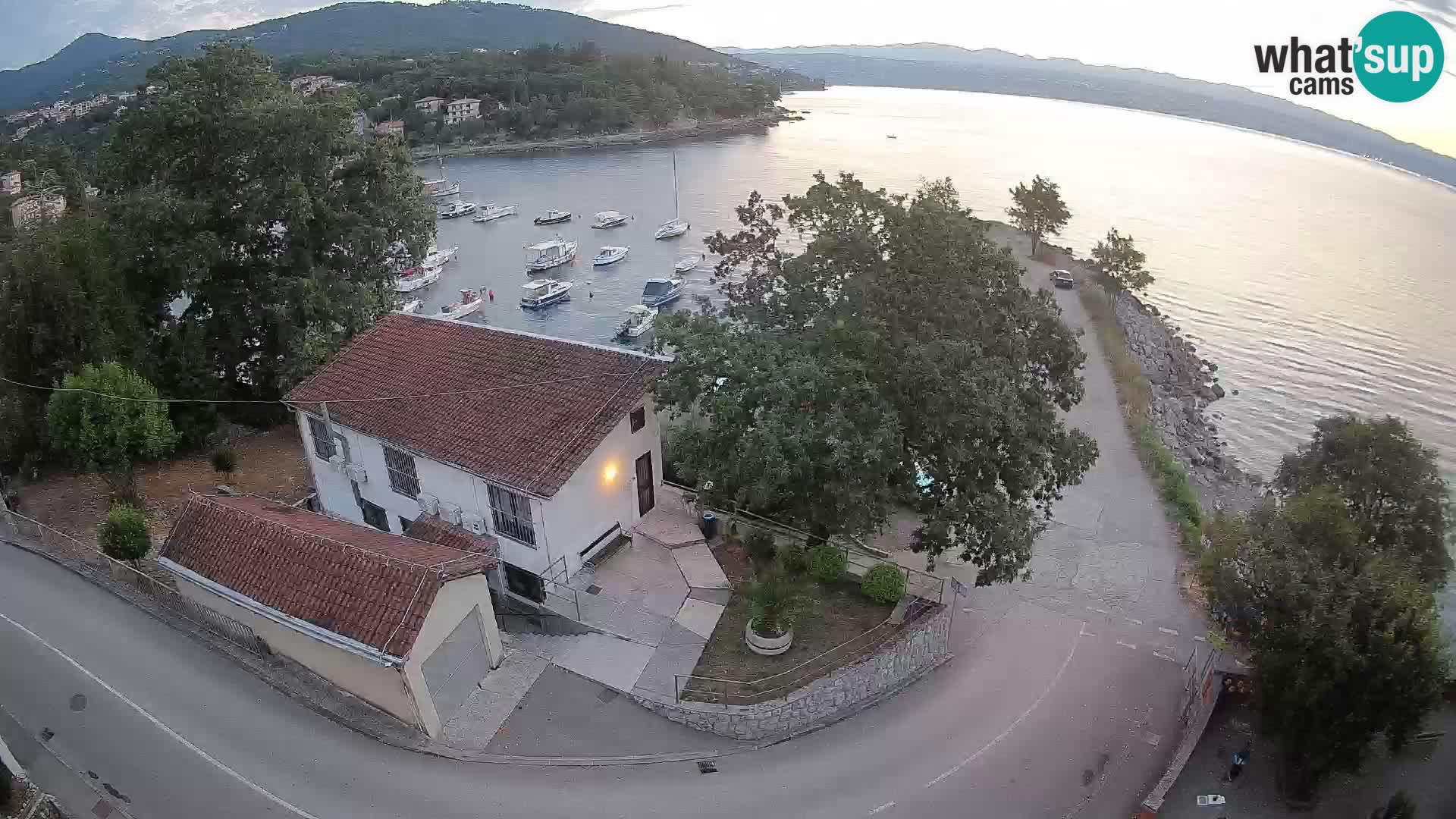 Webcam Ika Hafen – LIVE Blick auf den Hafen und die Lichter von Opatija