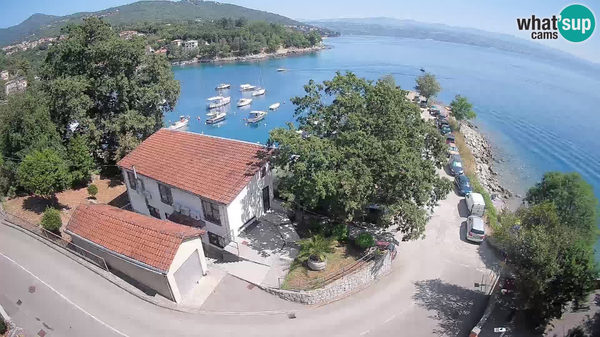 Webcam Ika Hafen – LIVE Blick auf den Hafen und die Lichter von Opatija