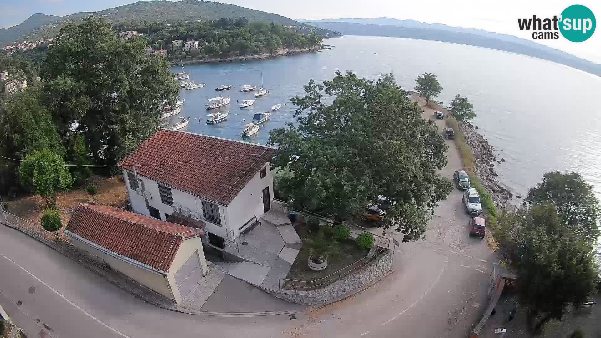 Webcam Ika Hafen – LIVE Blick auf den Hafen und die Lichter von Opatija
