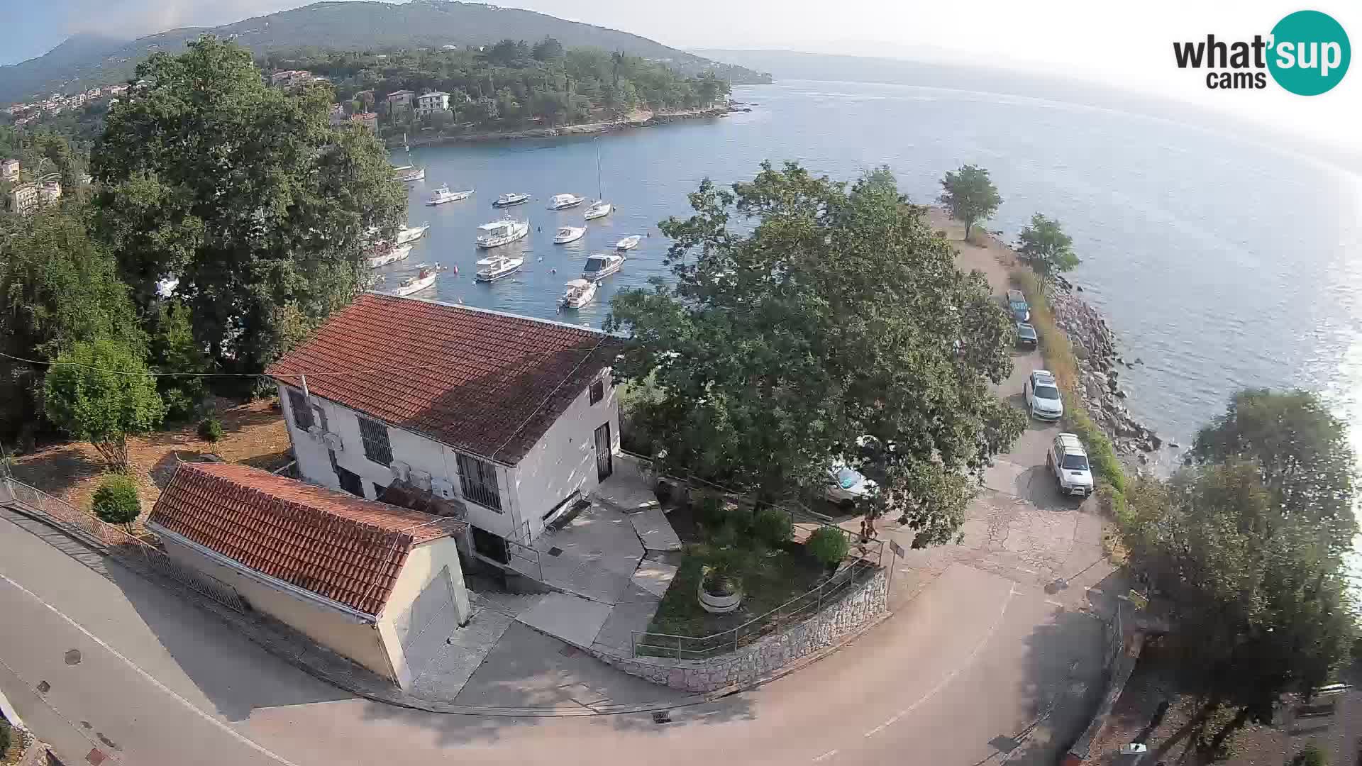 Webcam Ika Hafen – LIVE Blick auf den Hafen und die Lichter von Opatija
