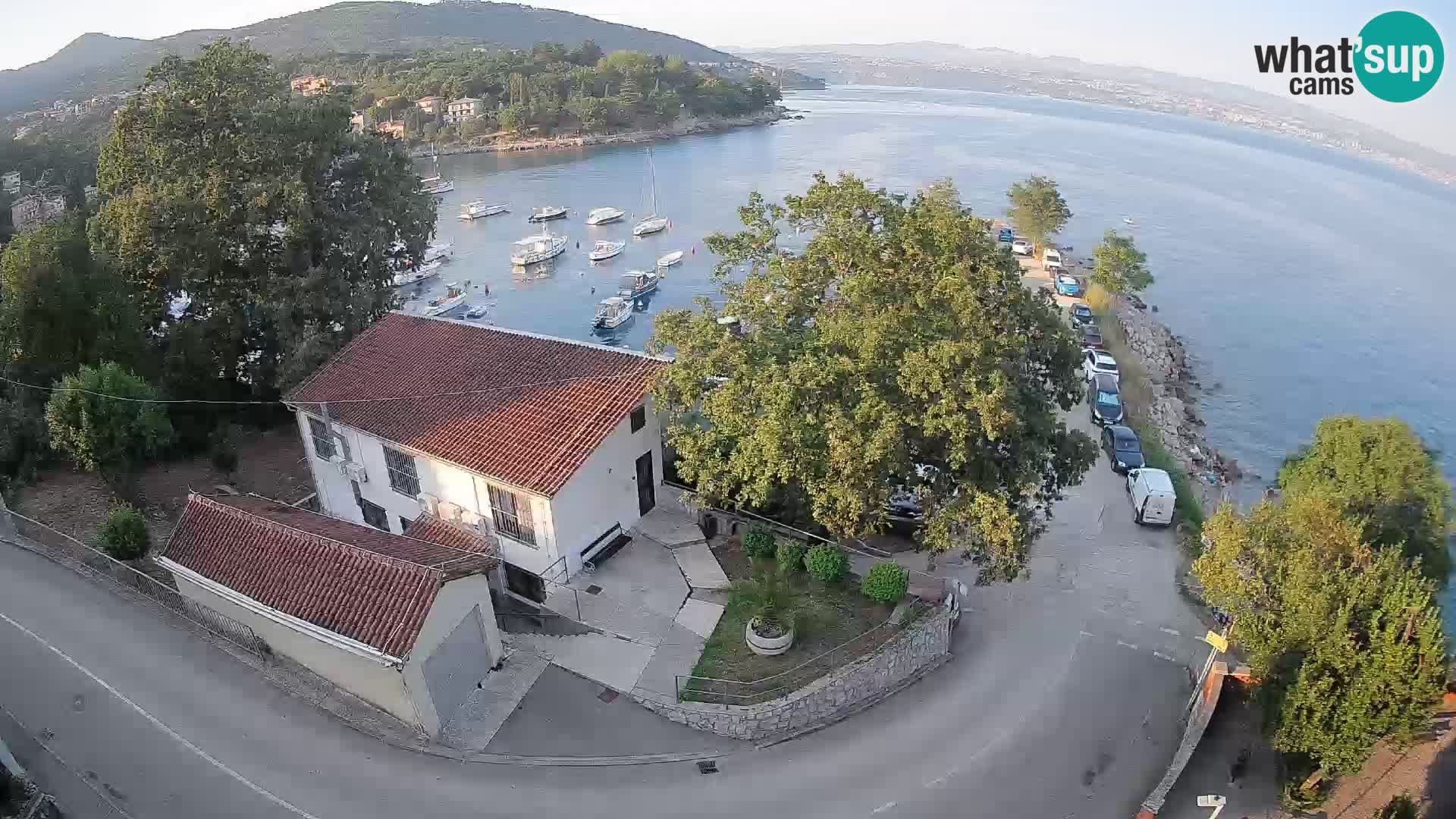 Webcam Ika Hafen – LIVE Blick auf den Hafen und die Lichter von Opatija