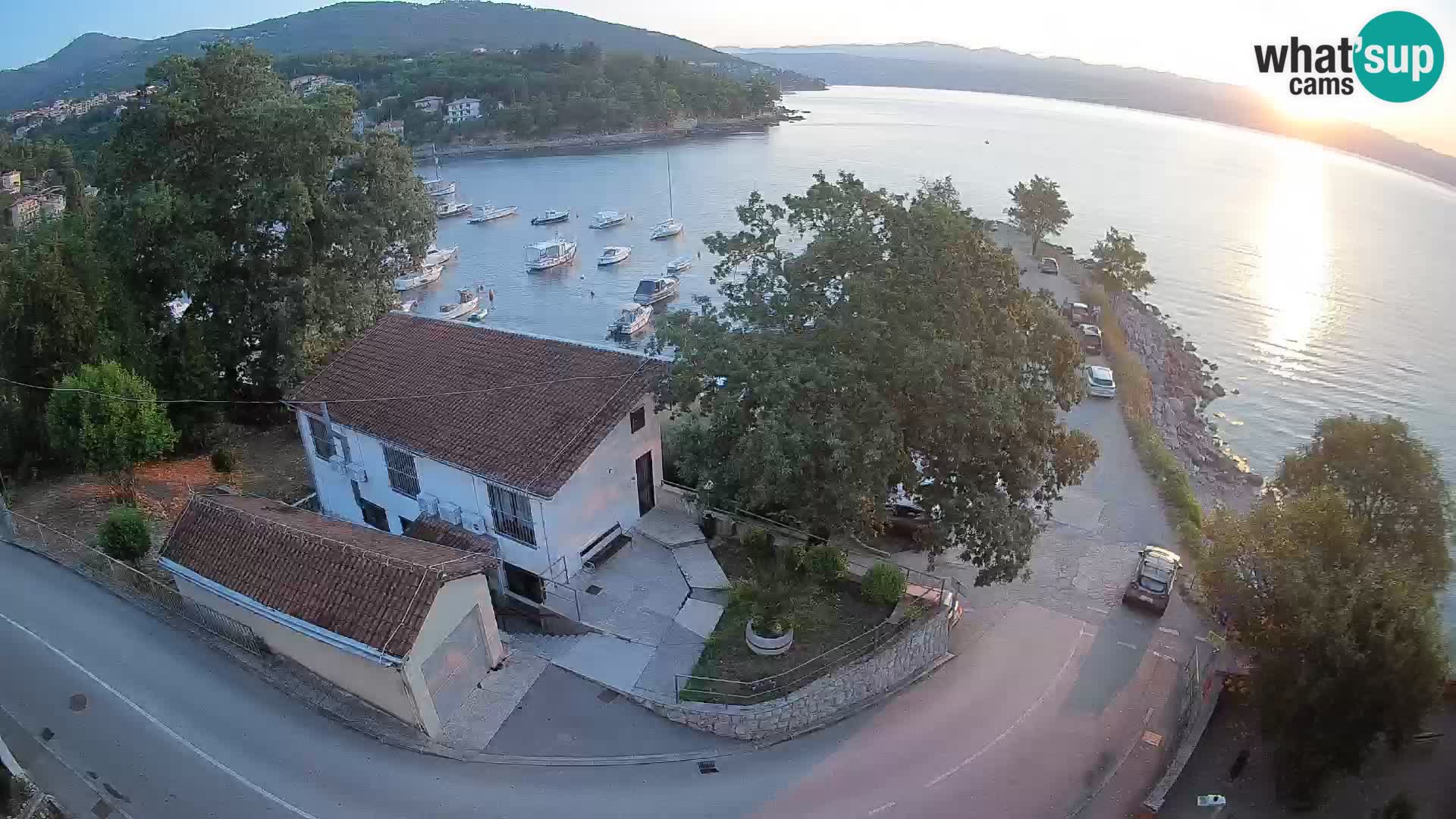 Webcam Ika Hafen – LIVE Blick auf den Hafen und die Lichter von Opatija