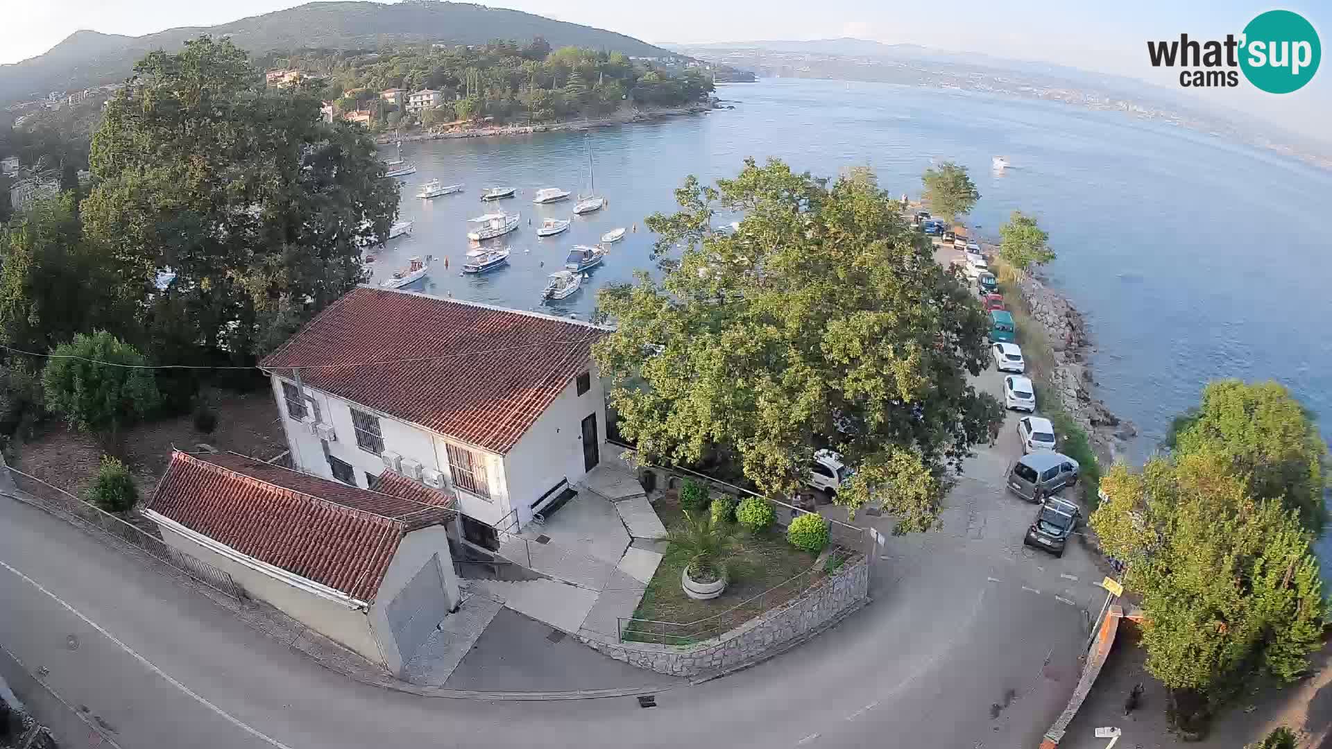 Webcam Ika Hafen – LIVE Blick auf den Hafen und die Lichter von Opatija