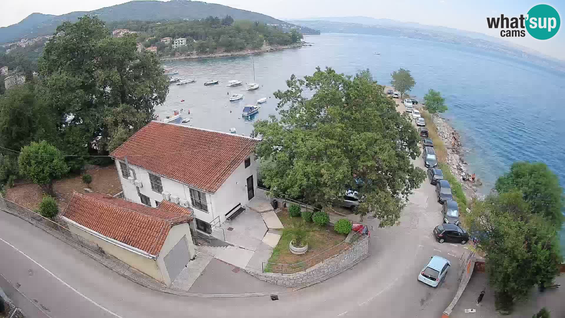 Webcam Ika Hafen – LIVE Blick auf den Hafen und die Lichter von Opatija