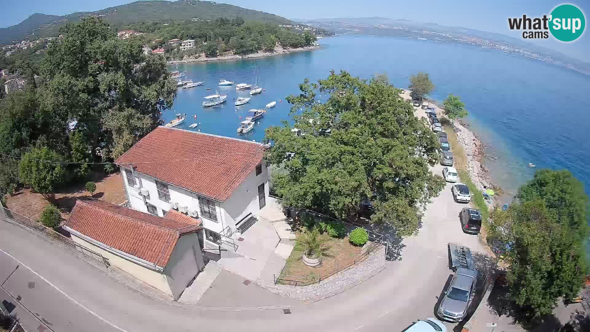 Webcam Ika Hafen – LIVE Blick auf den Hafen und die Lichter von Opatija