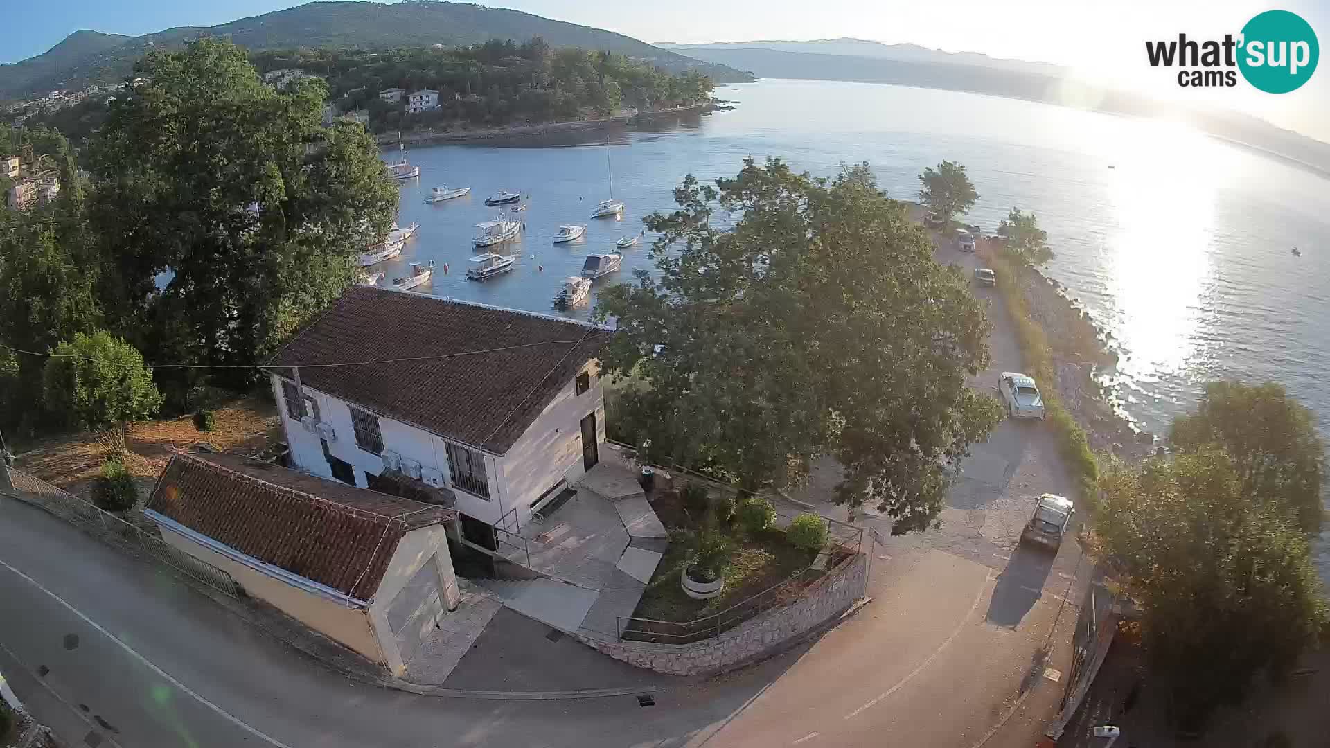 Webcam Ika Hafen – LIVE Blick auf den Hafen und die Lichter von Opatija