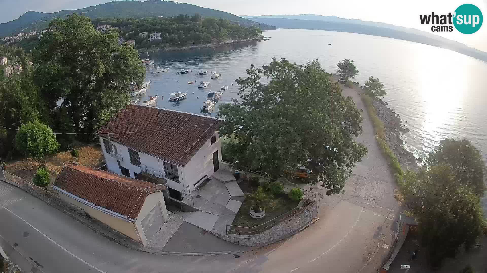 Webcam Ika Hafen – LIVE Blick auf den Hafen und die Lichter von Opatija