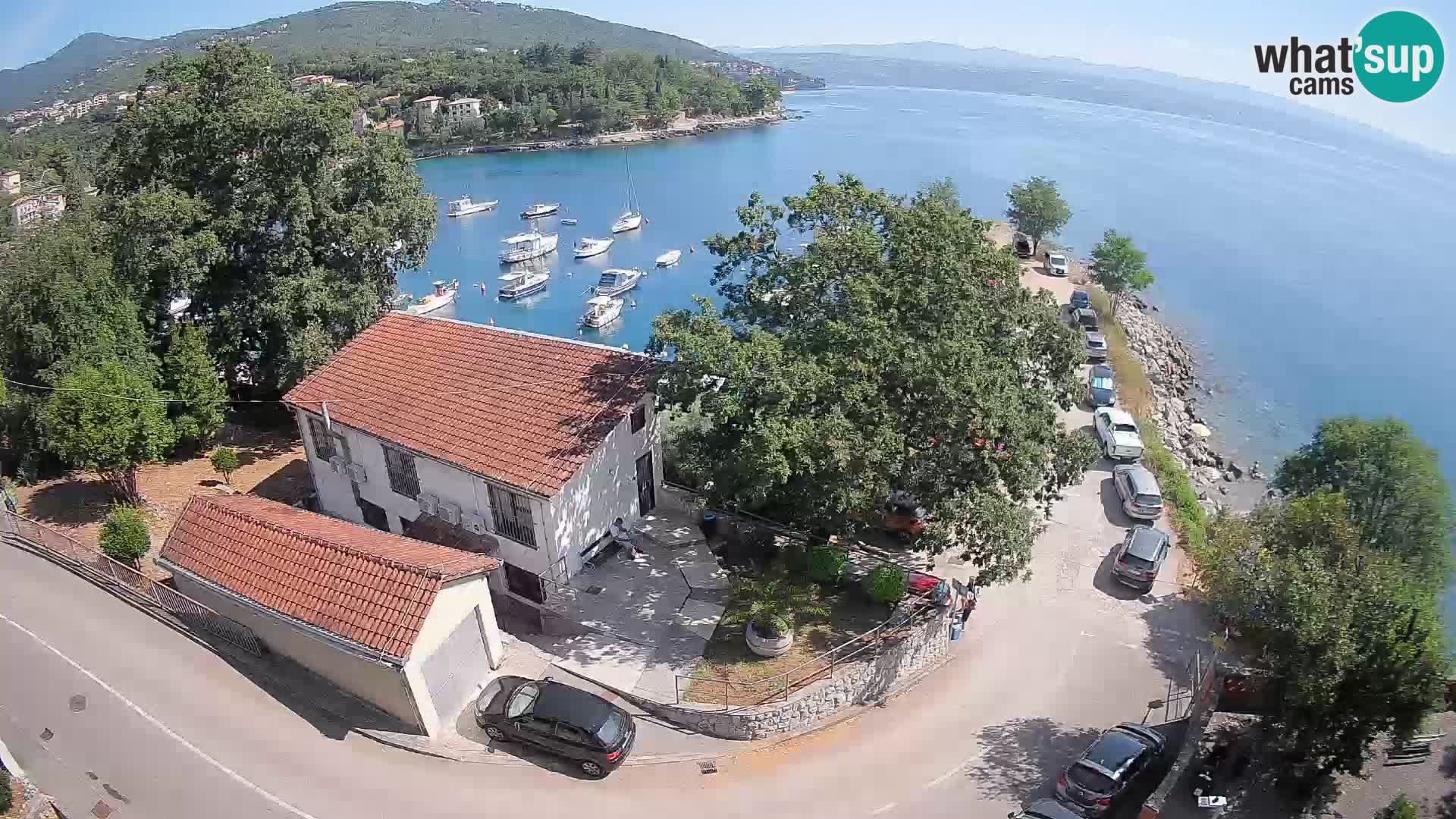 Webcam Ika Hafen – LIVE Blick auf den Hafen und die Lichter von Opatija